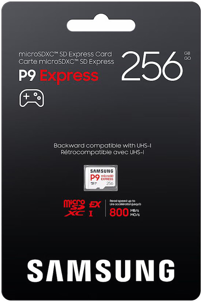 Samsung Speicherkarte »P9 microSD Express« (256 GB 800 MB/s Lesegeschwindigkeit)