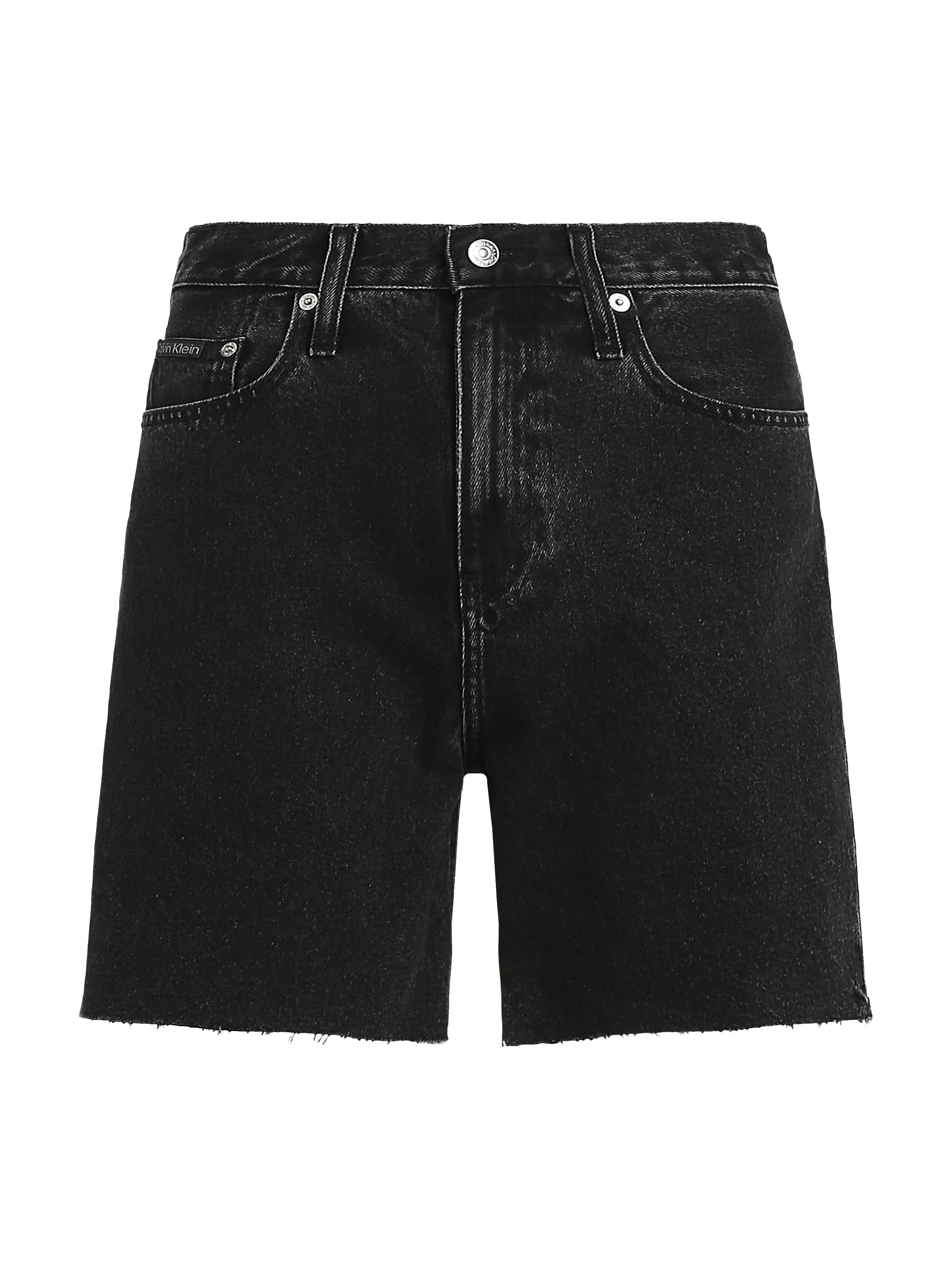 Calvin Klein Jeans Bermudas »BERMUDA SHORT«, mit Fransensaum