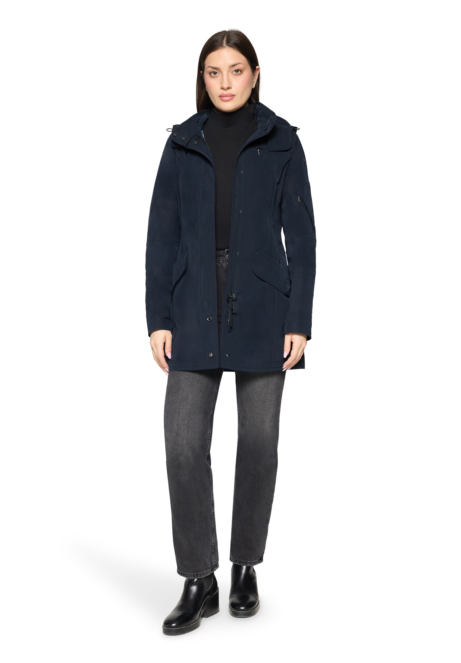 Gil Bret Outdoorjacke mit Kapuze mit Kapuze