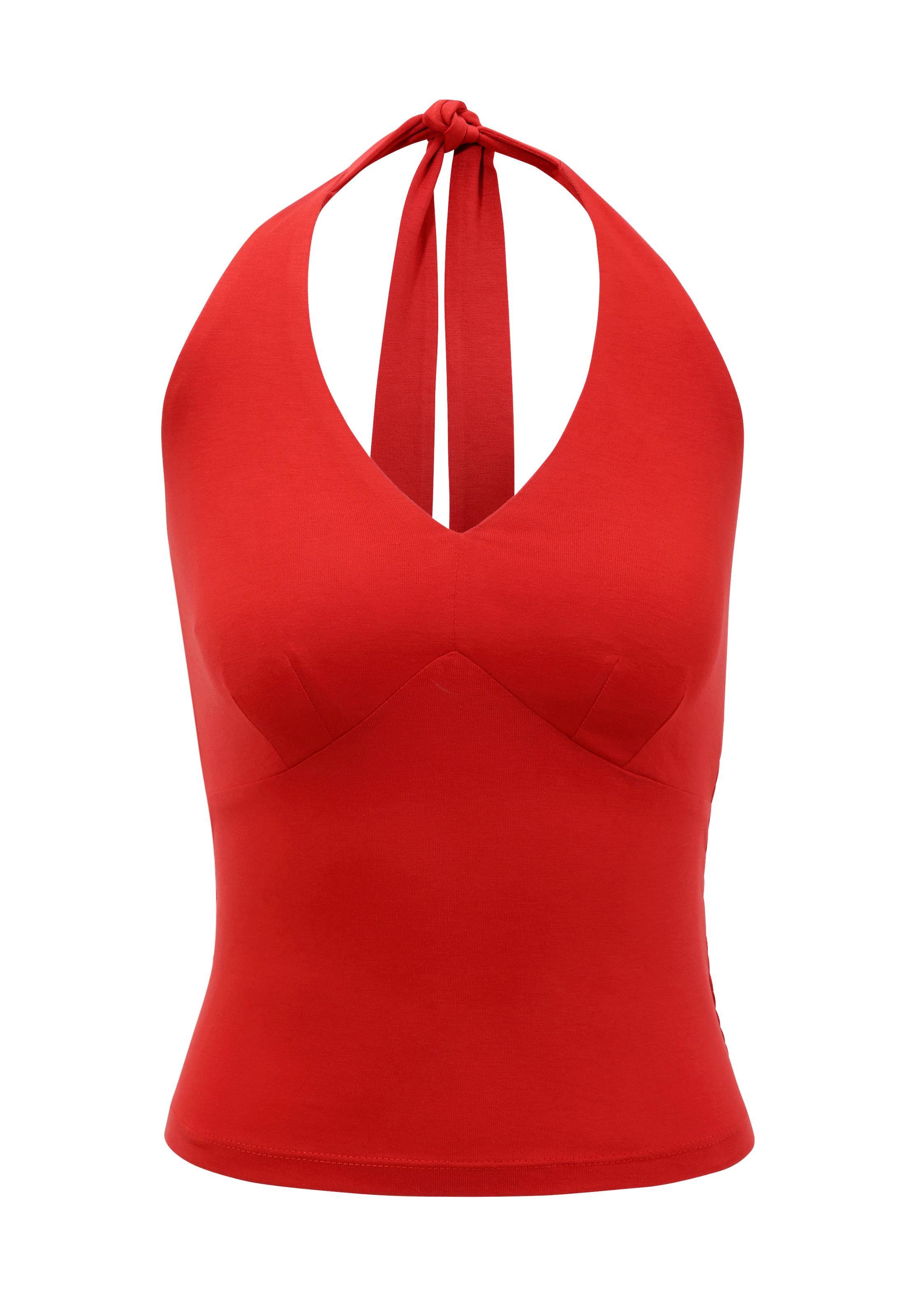 Aniston CASUAL Neckholdertop, mit Trägern zum Knoten