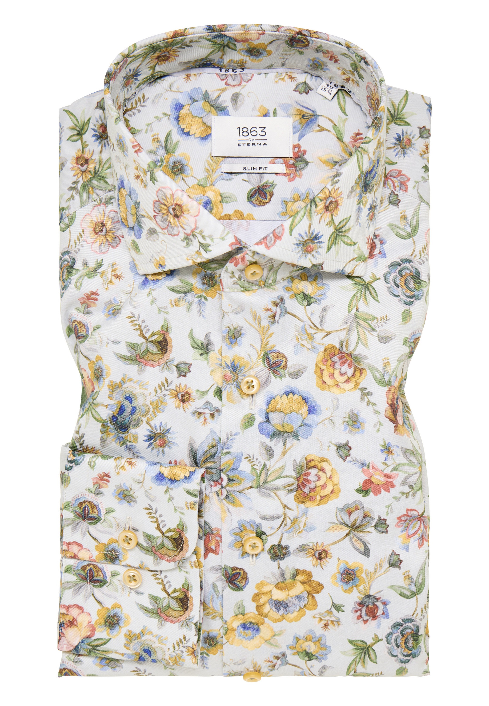 Eterna Langarmhemd »SLIM FIT« NON IRON (bügelfrei)