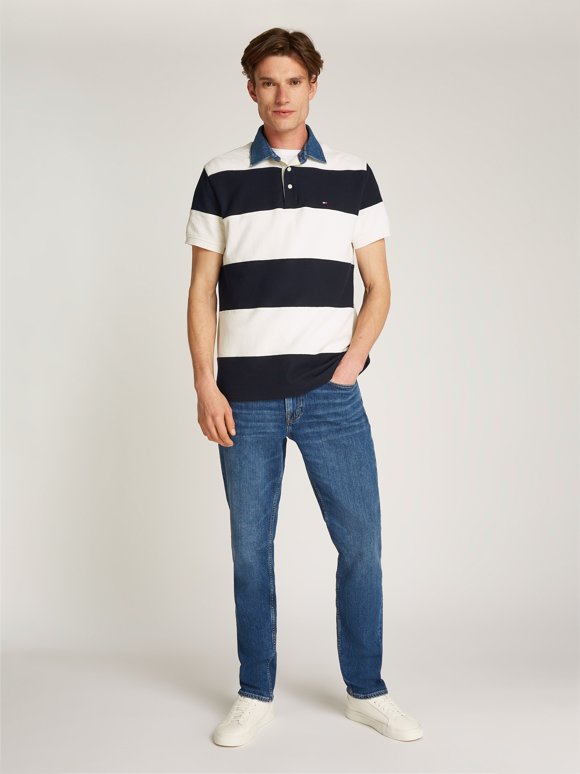 Tommy Hilfiger Poloshirt »RUGBY STRIPE RELAXED POLO«