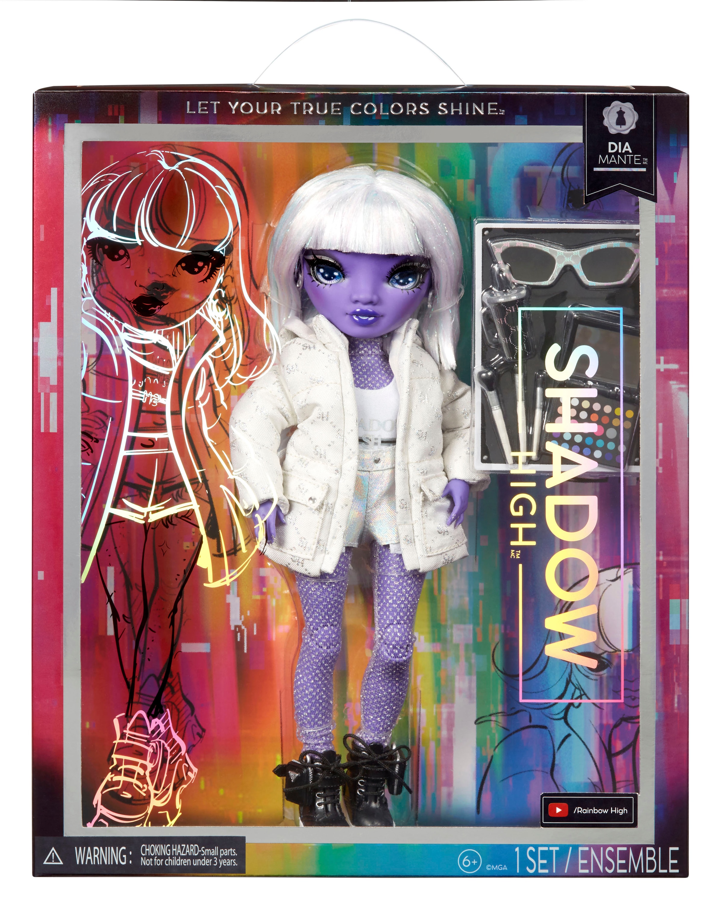 MGA ENTERTAINMENT Anziehpuppe »S23 Fashion - Dia Mante (Purple)«