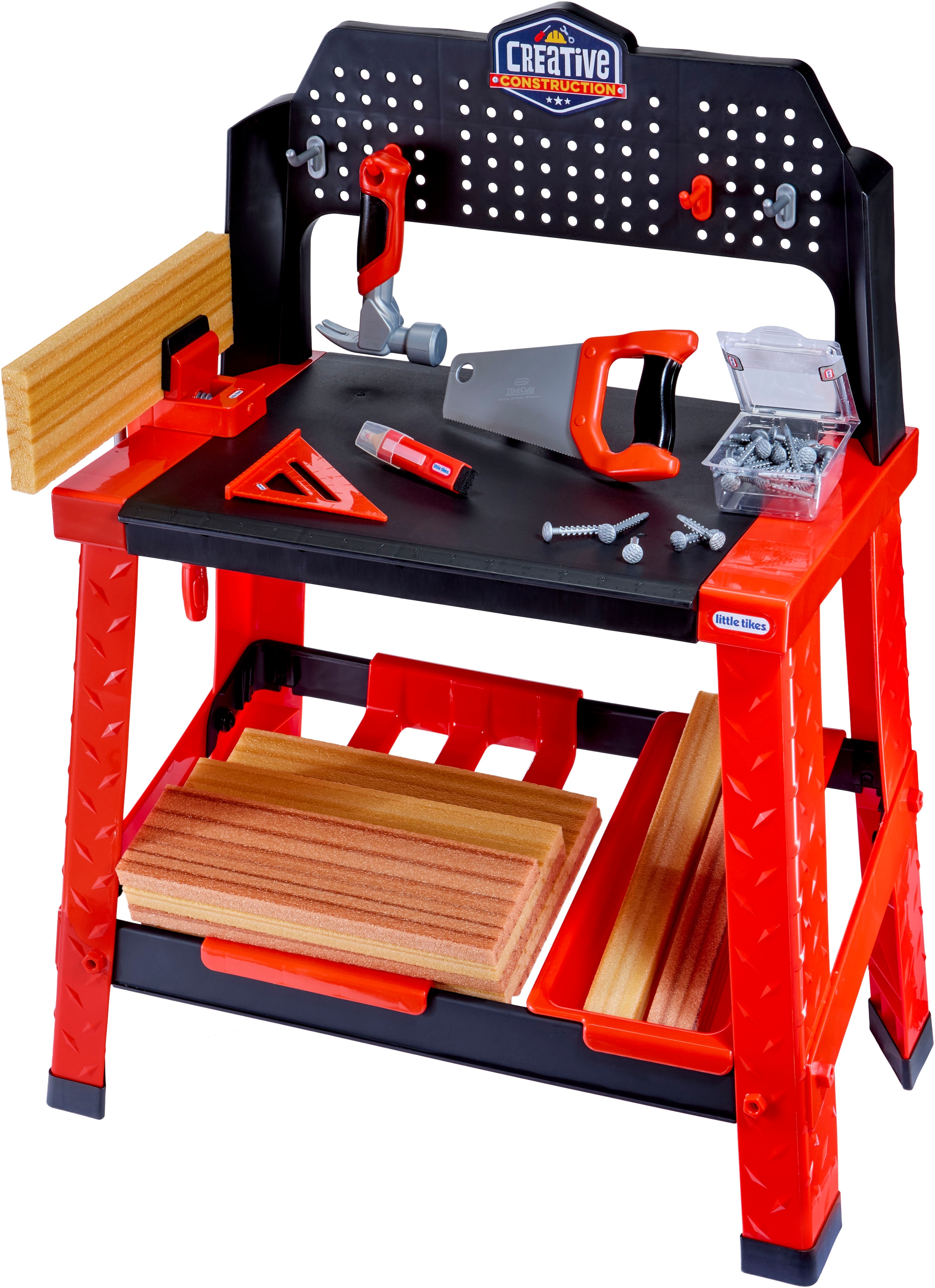 Little Tikes® Spielwerkbank »Creative Construction - Werkbank« mit Zubehör