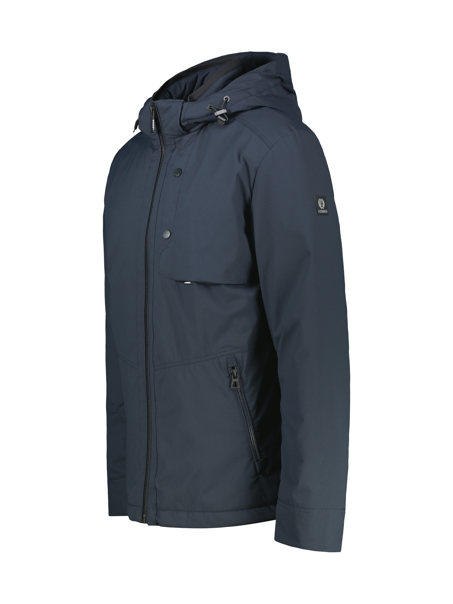 LERROS Outdoorjacke »Funktionsjacke in großen Größen, wind- und wasserabweisend« mit Kapuze