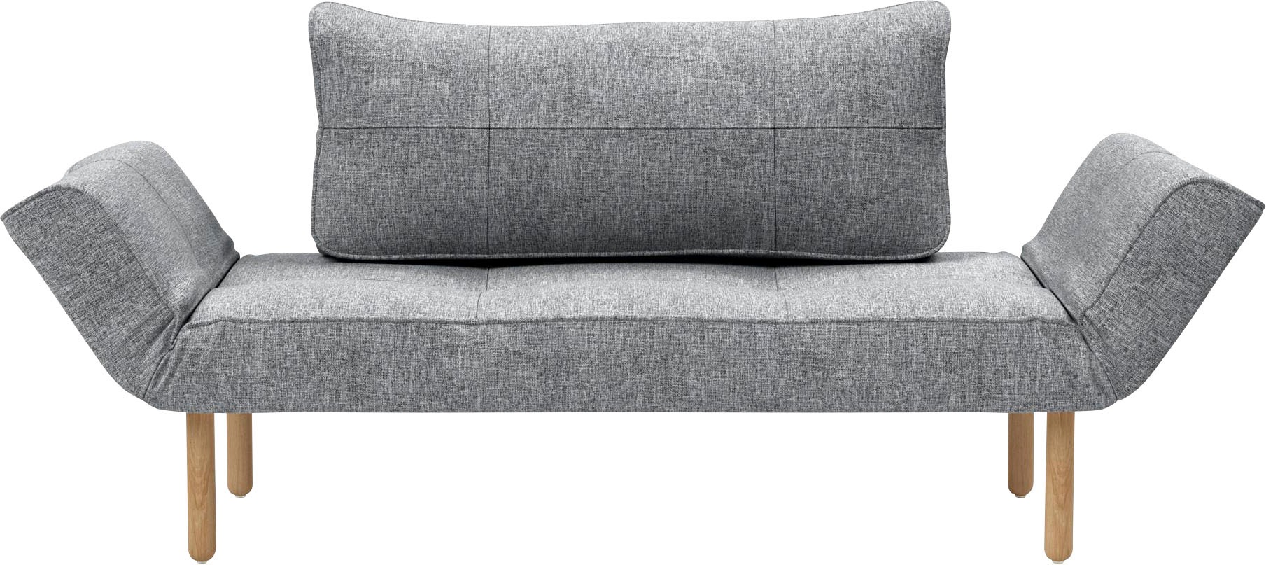 INNOVATION LIVING ™ Schlafsofa »Zeal«, im Scandinavian Design, Stem Beine, inklusive Rückenkissen