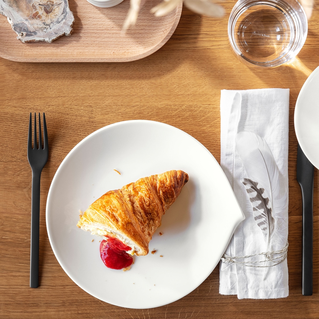 Villeroy & Boch Frühstücksteller »Frühstücksteller Flow ø 21 cm 6er Set weiß«