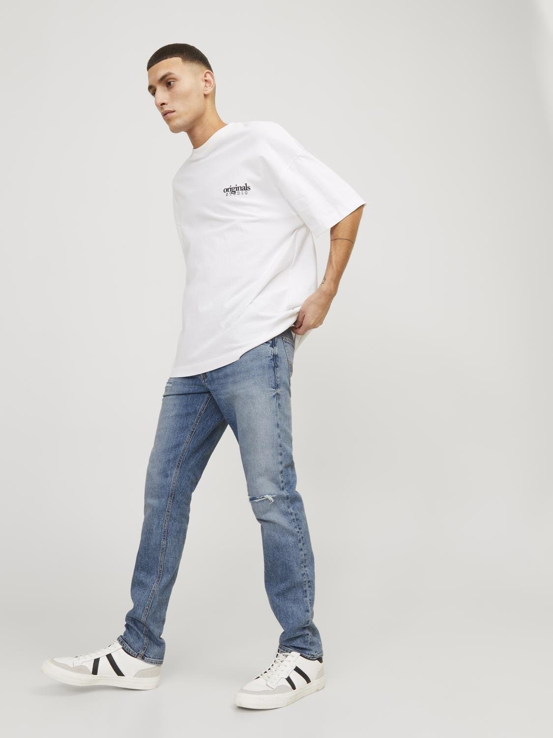 Jack & Jones Slim-fit-Jeans »JJIGLENN JJCOLE AM 171 SN«