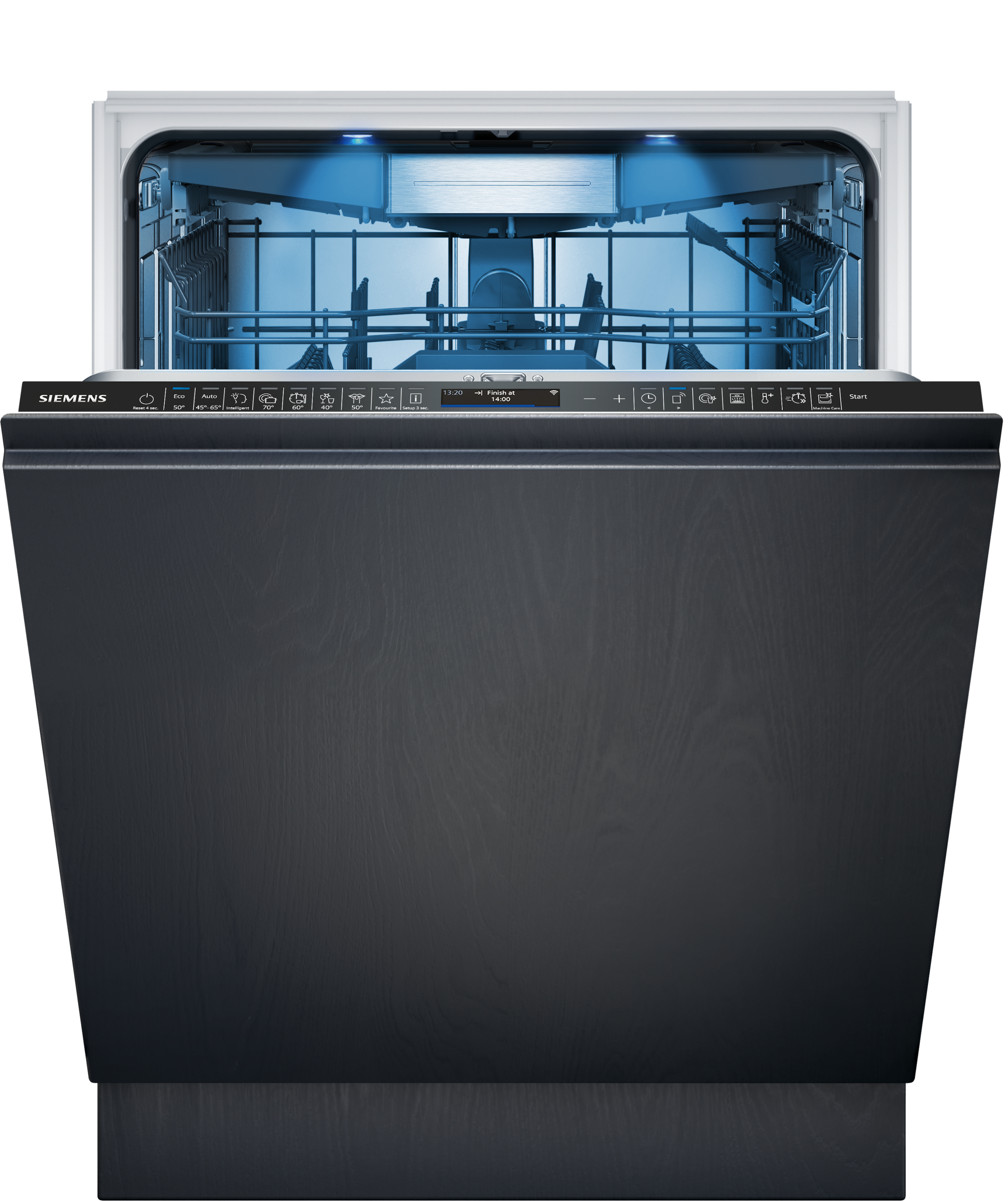 SIEMENS vollintegrierbarer Geschirrspüler iQ700 »SN87TX02CE«, 14 Maßgedecke, Made in Germany
