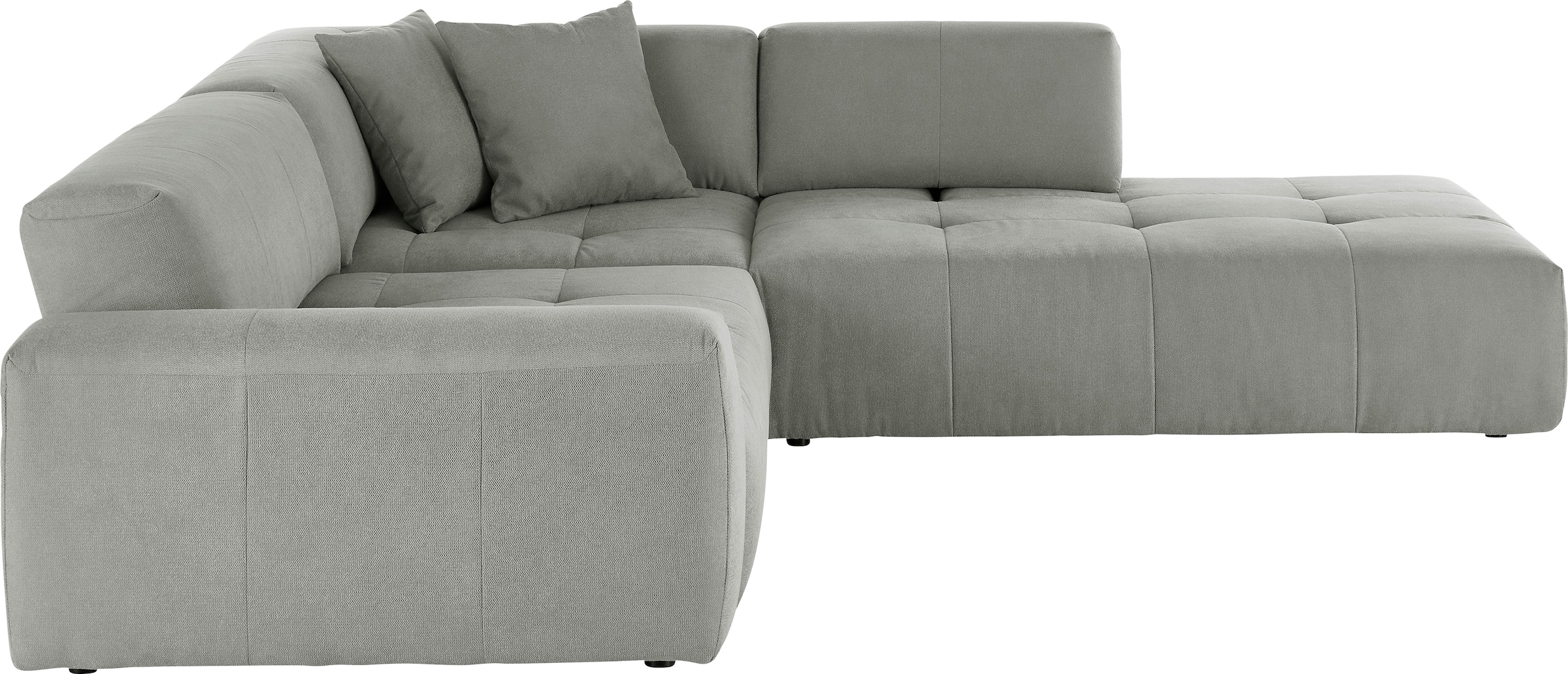 3C Candy Ecksofa »Yoshy Komfortsofa, bequem und modern, hochwertige Verarbeitungsdetails« Zwei verschiedene Sitztiefen durch verstellbare Rückenlehne, L-Form