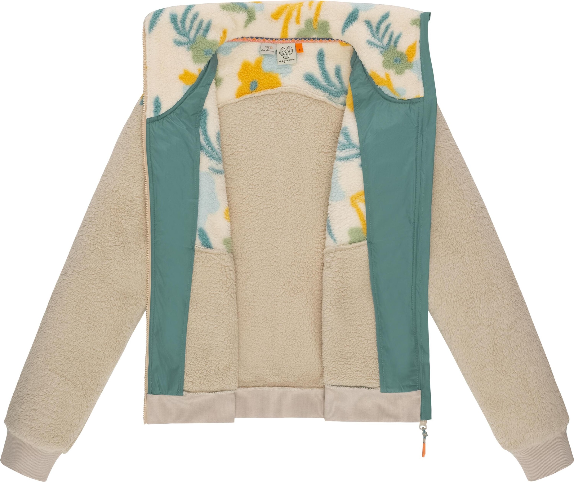 Ragwear Kapuzensweatjacke »Fleecejacke Madaras Flower«