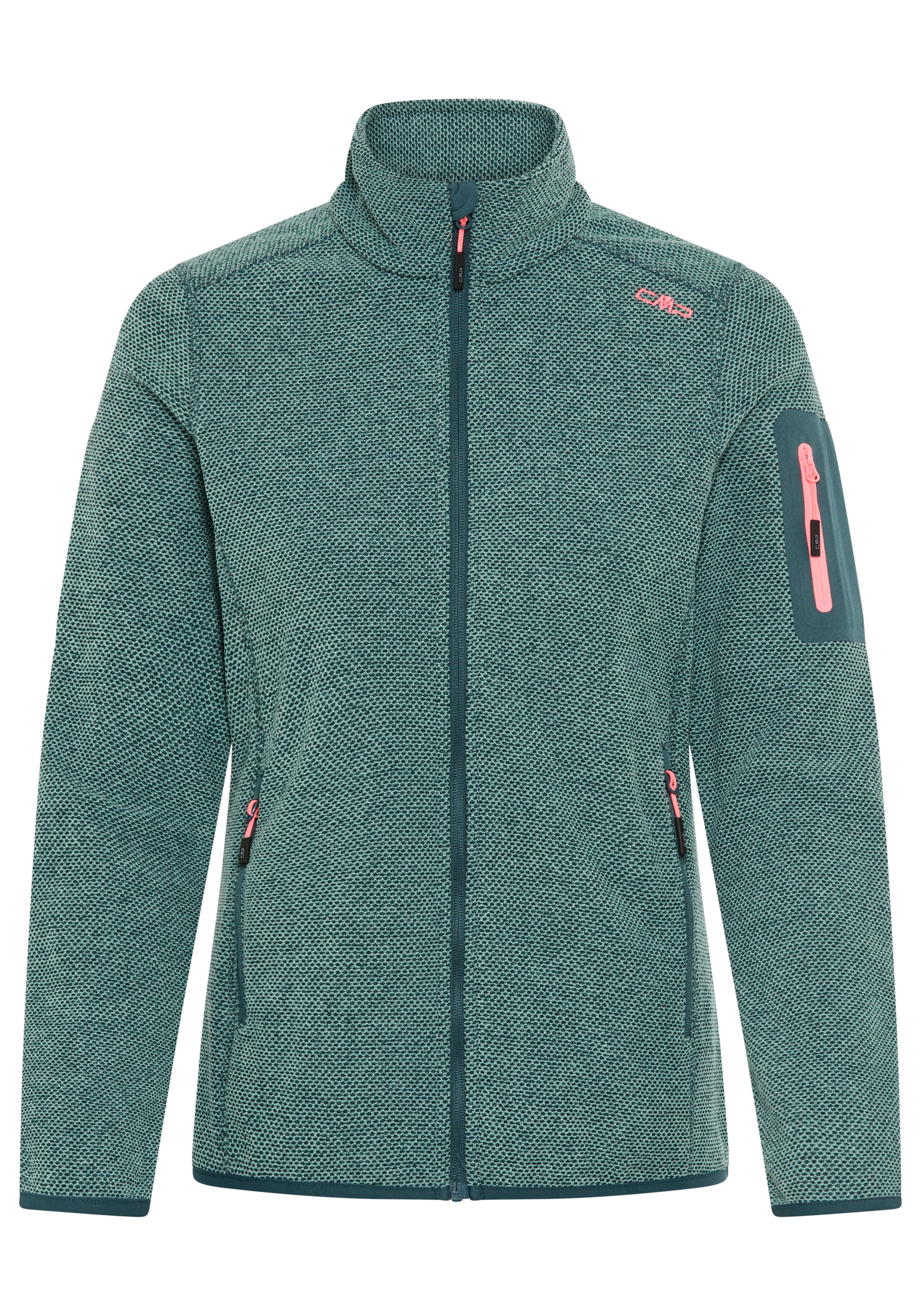 CMP Strickfleecejacke, (1 St.), Wärmeisolierend & Schnell trocknend & Atmungsaktiv