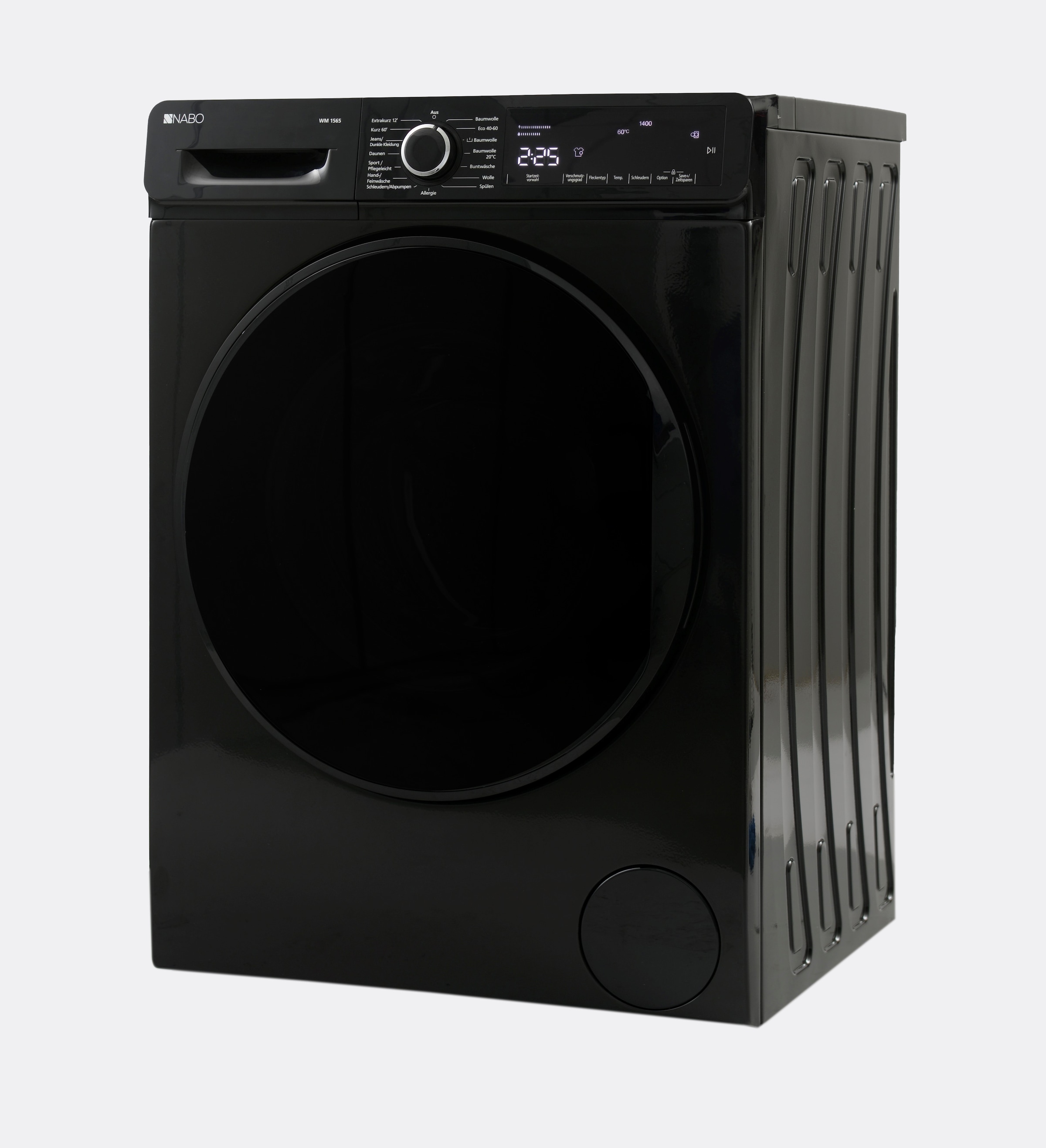 NABO Waschmaschine, WM 1565, 8 kg, 1400 U/min, mit Dampf