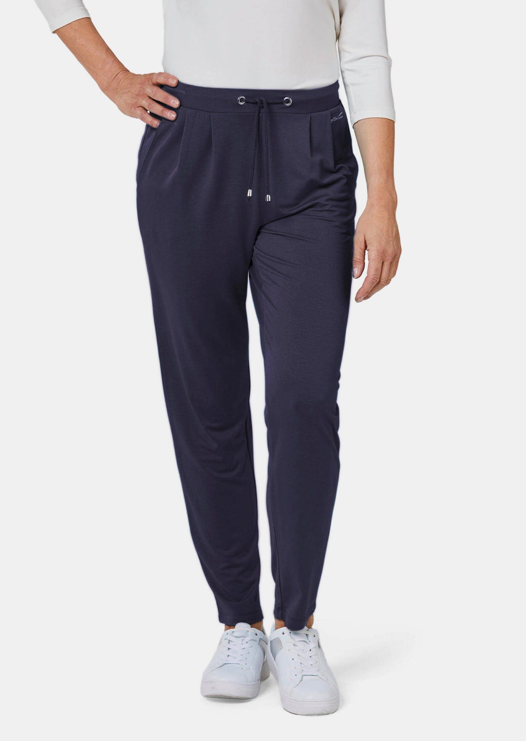 GOLDNER Stoffhose »Bequeme Slinky-Hose mit Schlupfbund«