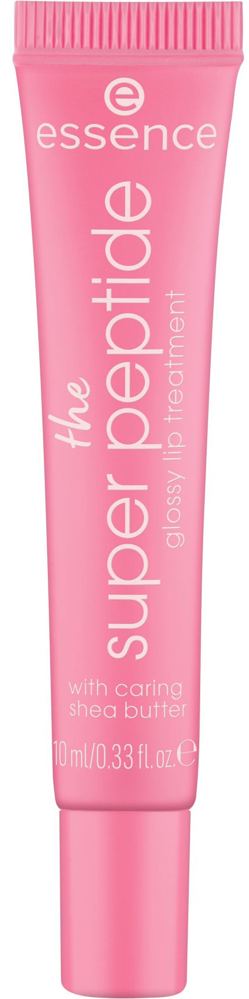 Essence Lippenbalsam »the super peptide glossy lip treatment«, (Set, 3 tlg.), mit milchig glänzender Textur