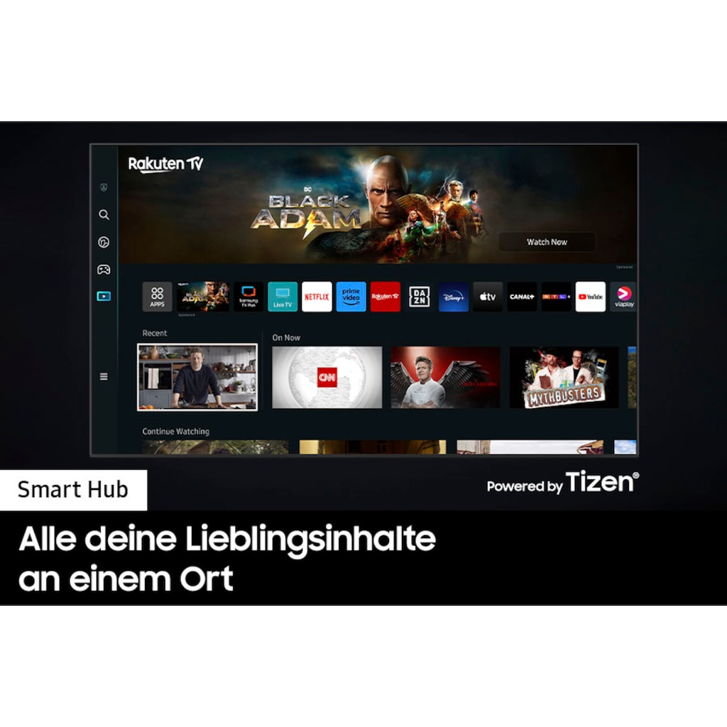 Samsung LED-Fernseher, 163 cm/65 Zoll, Smart-TV, Quantum Prozessor 4K