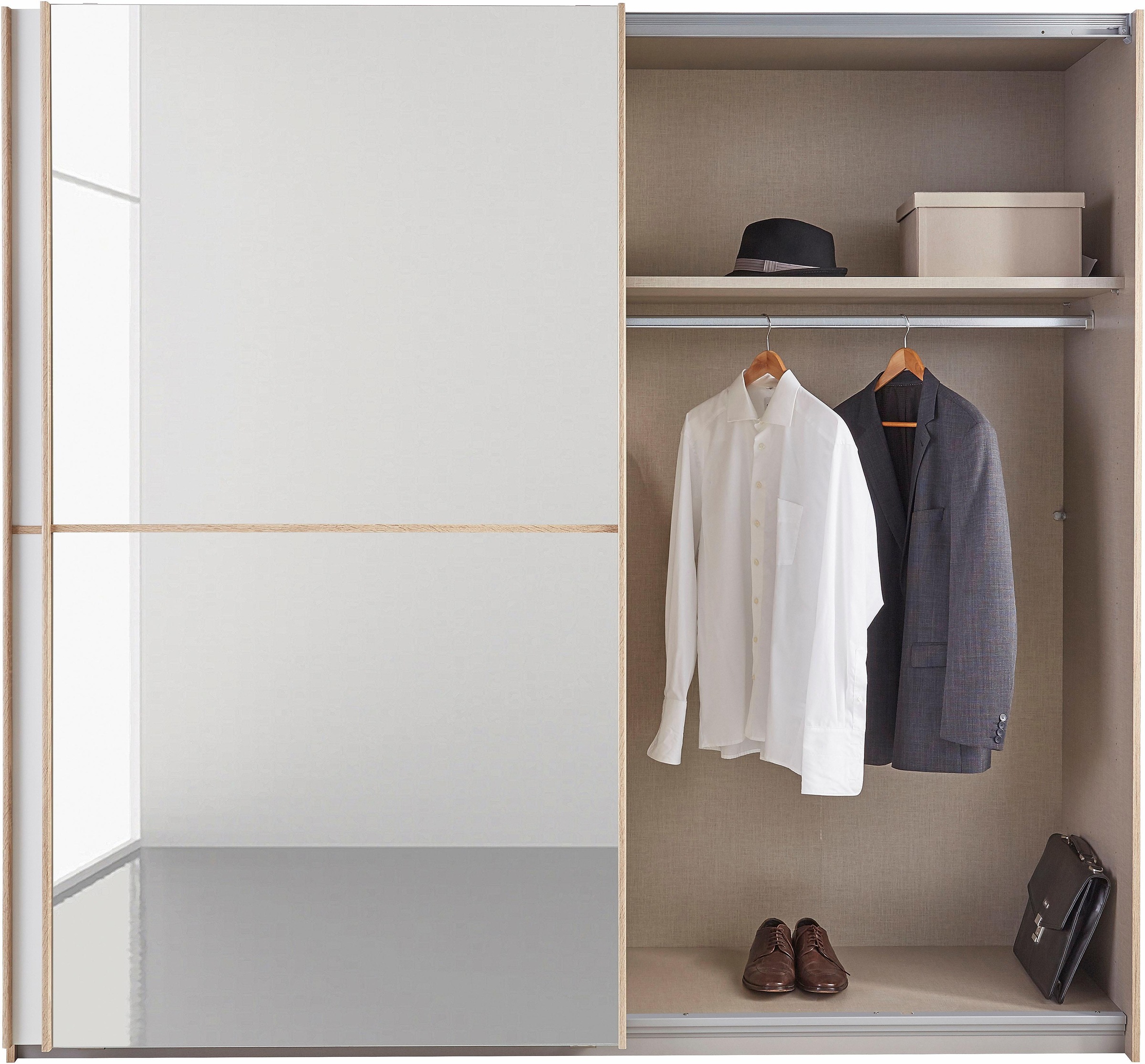 rauch Schwebetürenschrank »Essensa«, mit Spiegeltür