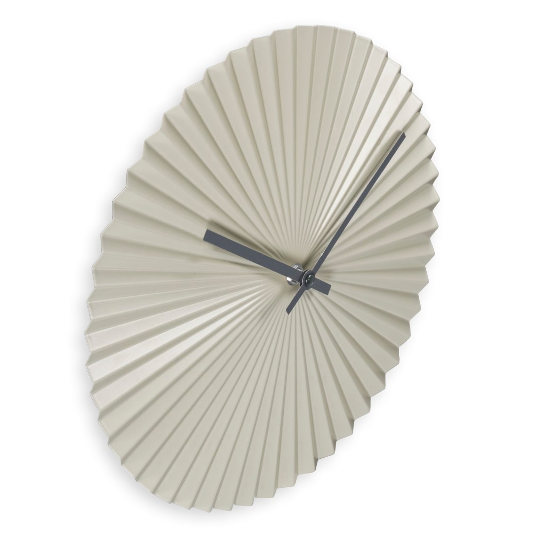 Hama Wanduhr »Uhr "Barbados", ohne Ticken, Ø 30 cm, Graugrün« geräuscharm