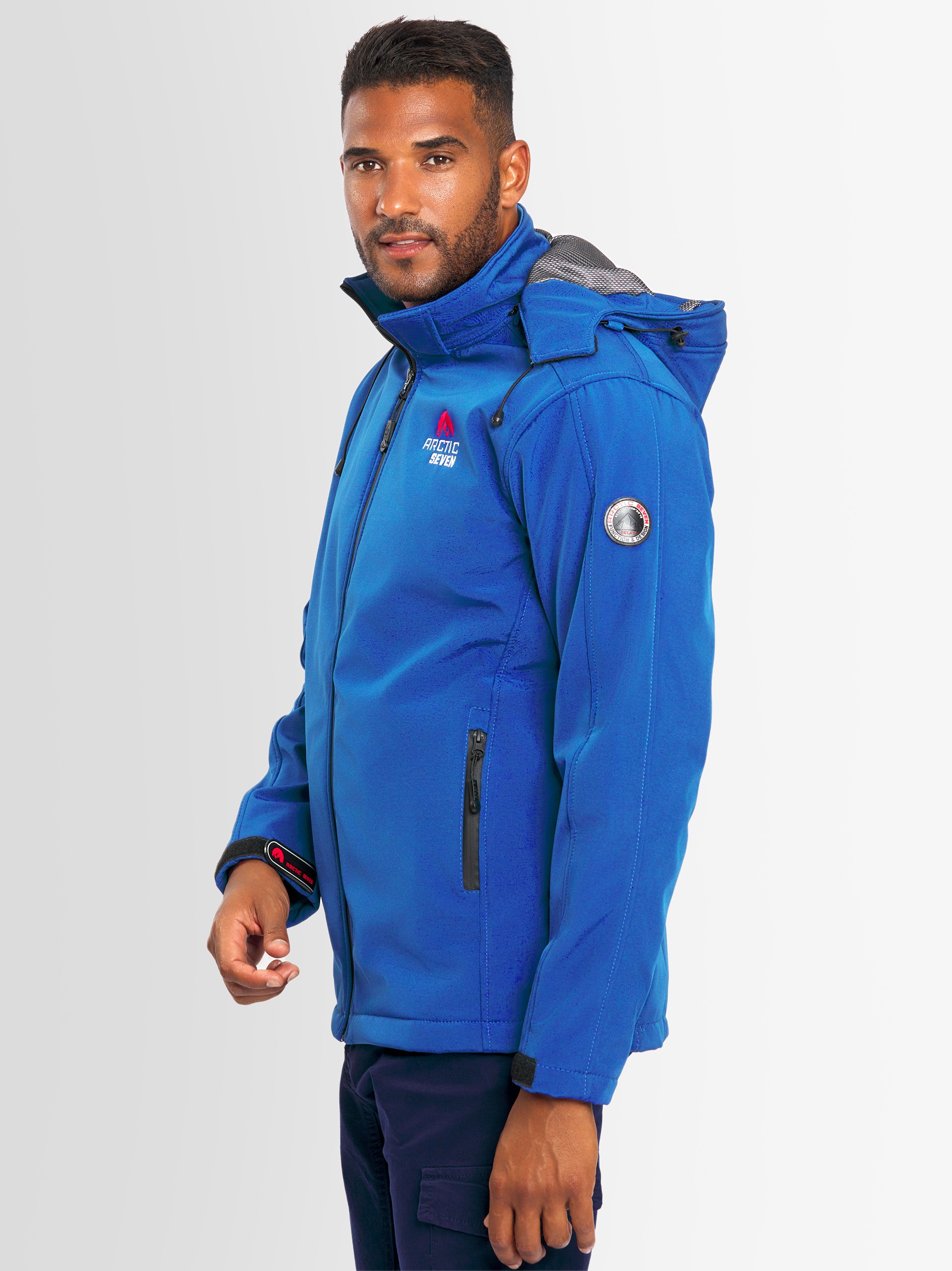 Arctic Seven Softshelljacke »Arctic Seven Herren Softshell Jacke AS087«