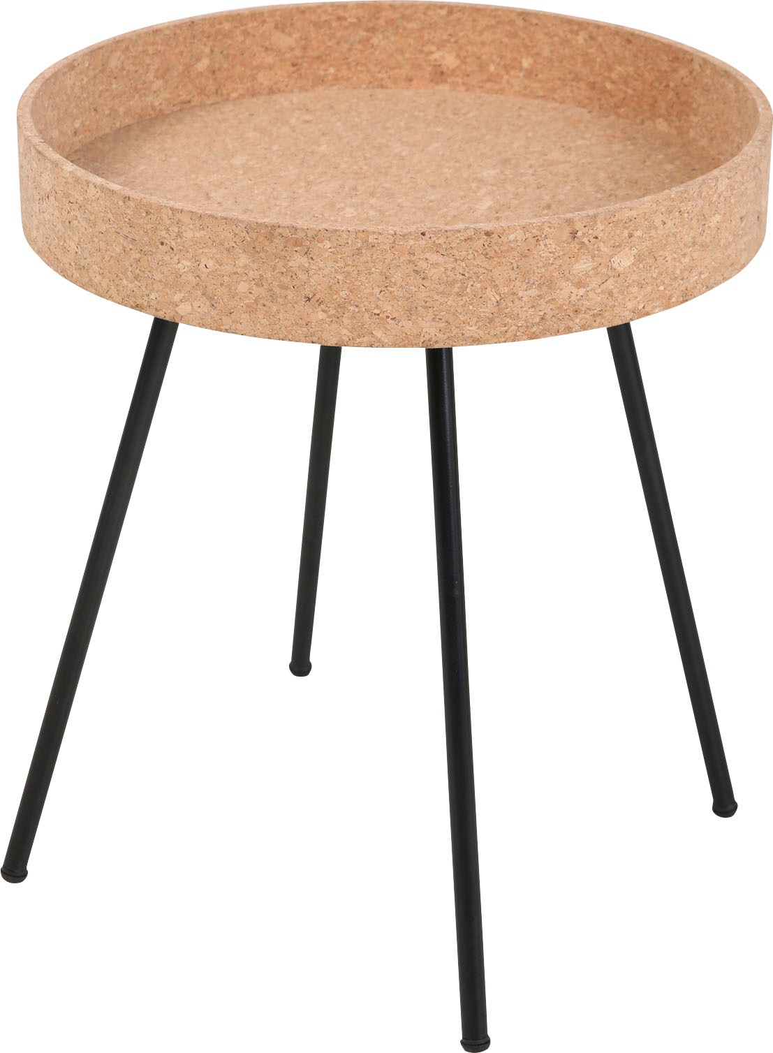 Home affaire Beistelltisch, (Set, 2 St.), Tischplatten aus Kork