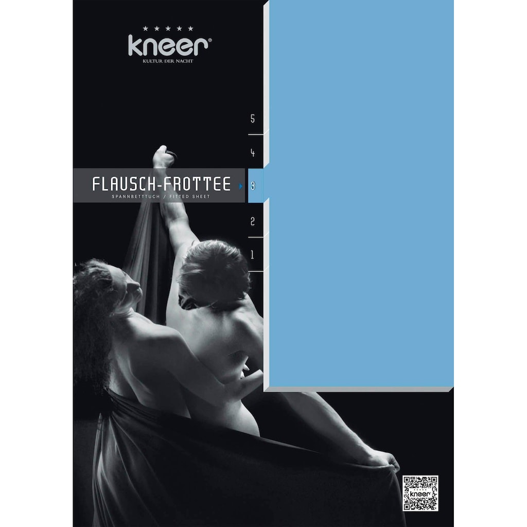 Kneer Spannbettlaken »Flausch-Frottee«