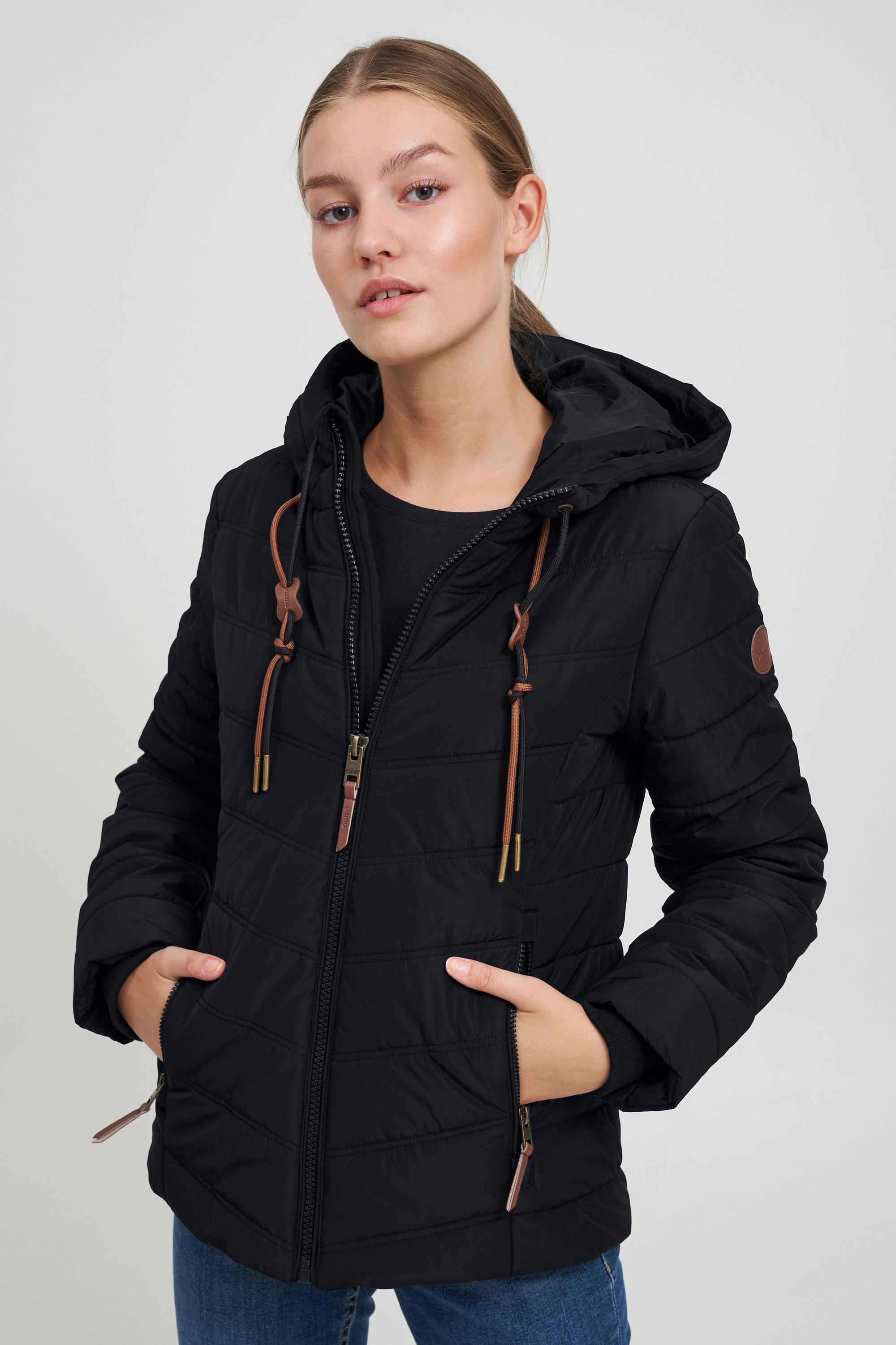 OXMO Winterjacke »Winterjacke OXMala«, mit Kapuze