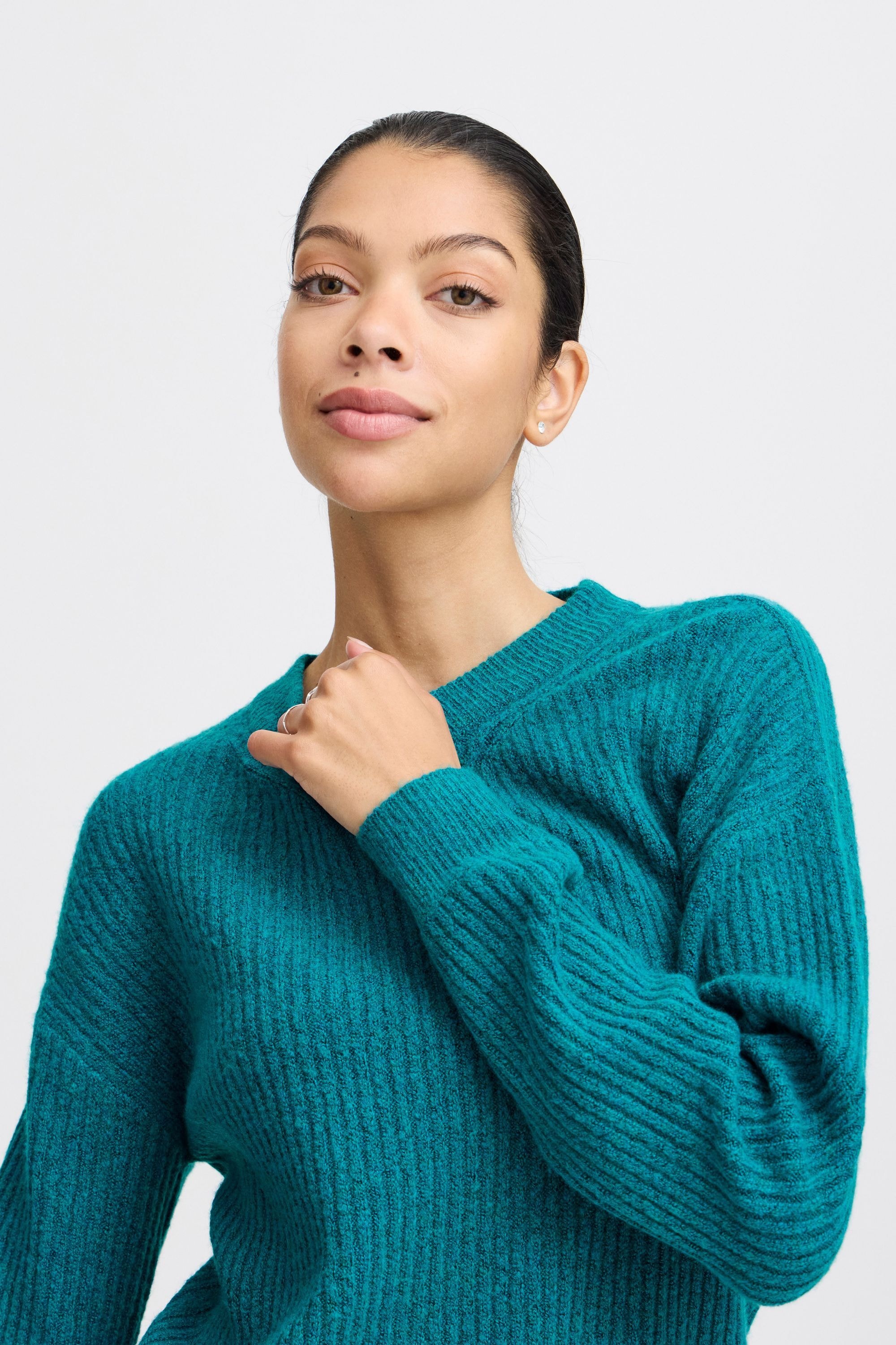 b.young Strickfleece-Pullover »Strickpullover BYOnema«