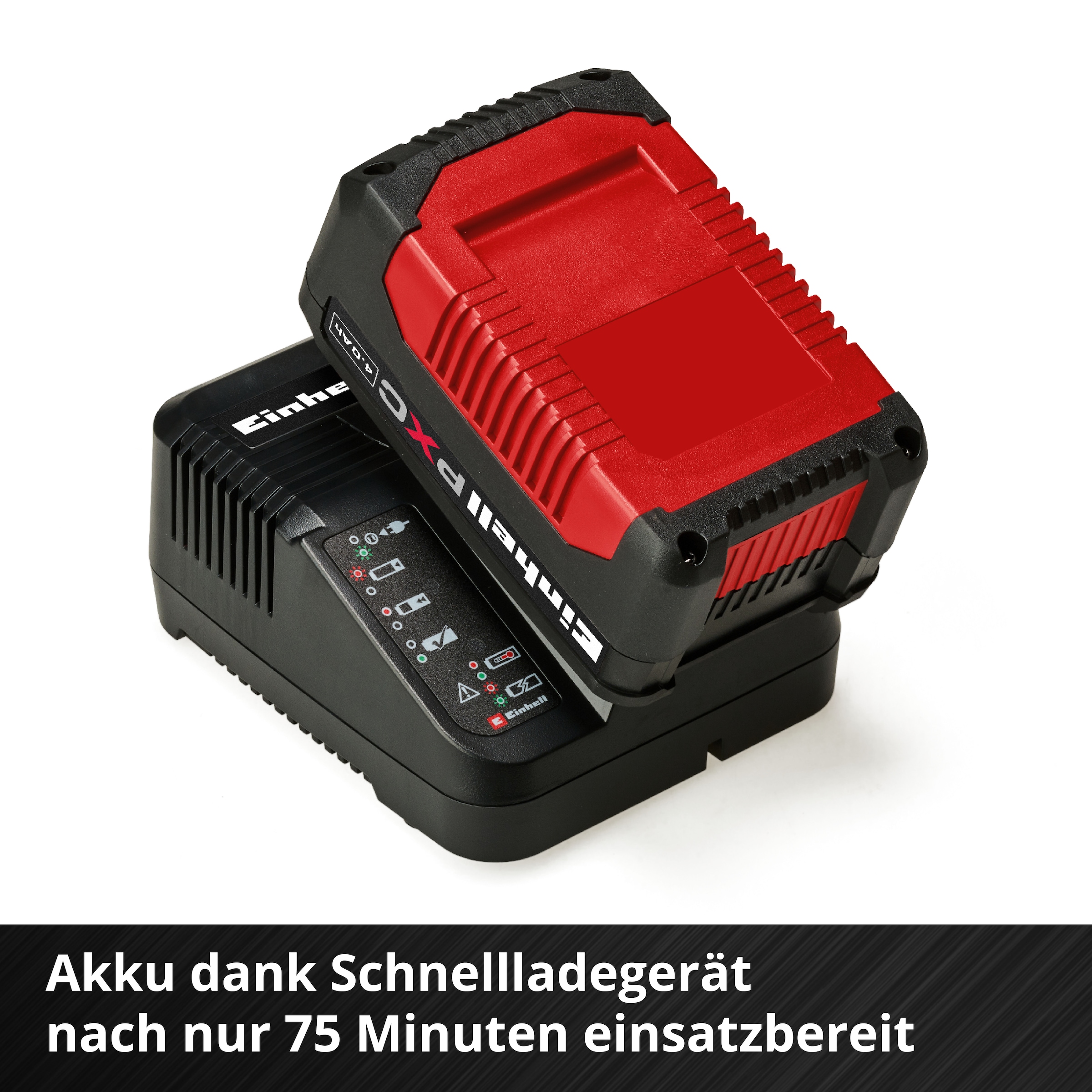 Einhell Akku Starter-Set »18V 4,0Ah PXC Starter Kit C1« 18 V, 4 Ah, inkl. Ladegerät