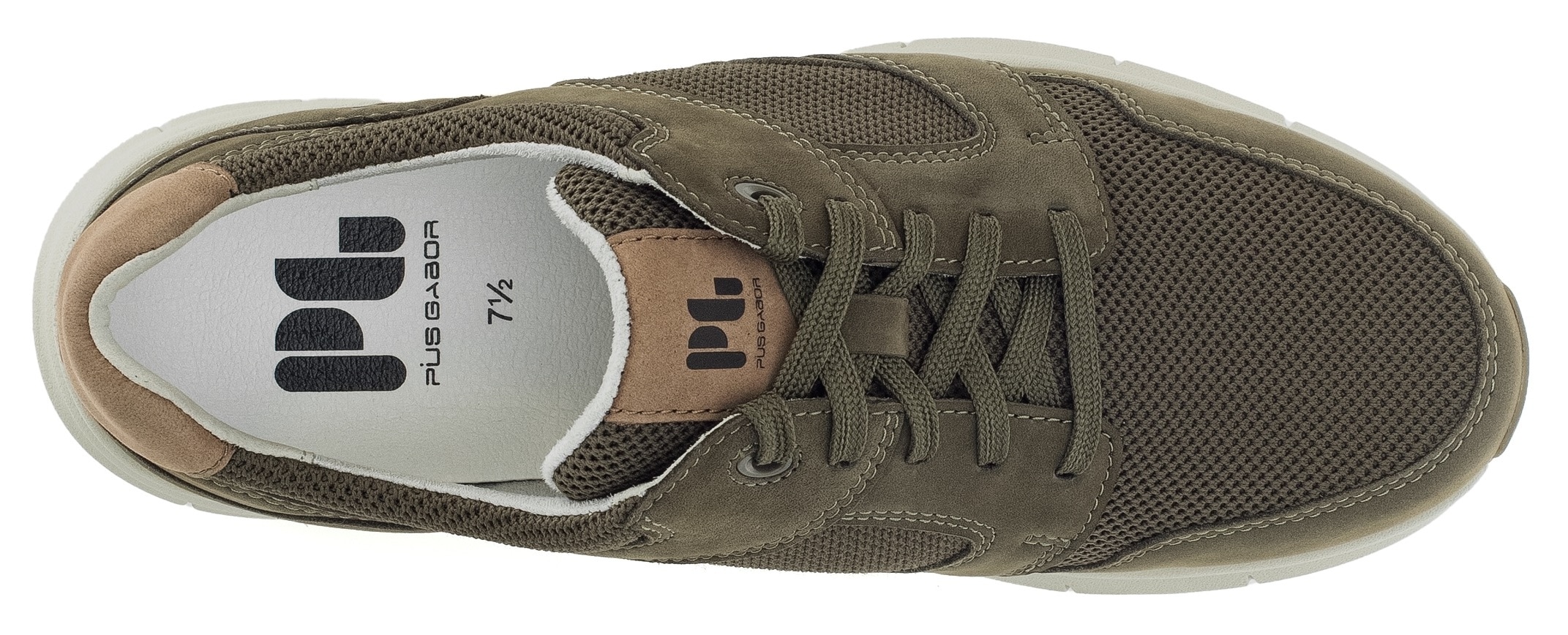 Pius Gabor Keilsneaker  , Freizeitschuh, Halbschuh, Schnürer, Komfortschuh in Bequemweite G