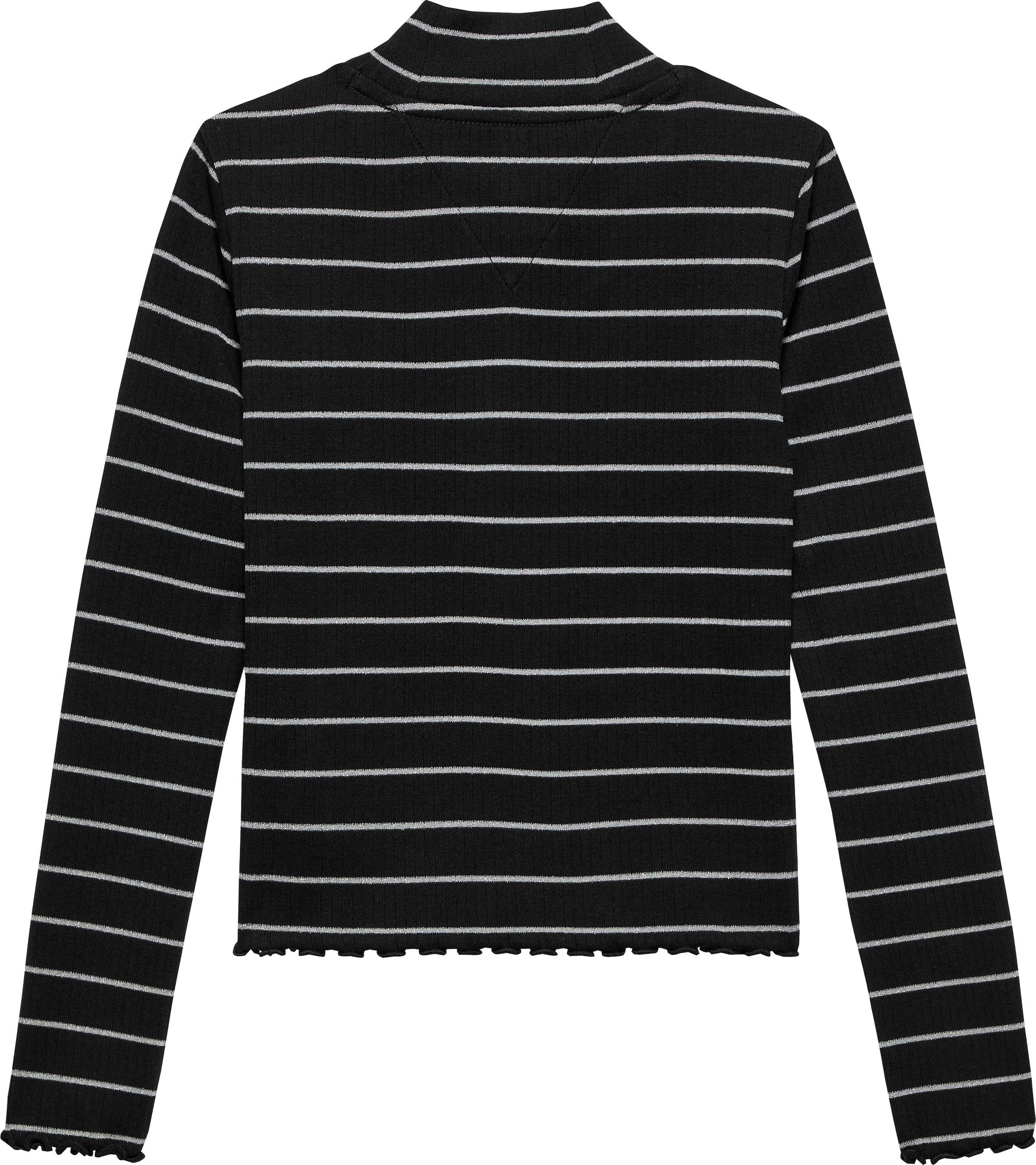 Tommy Hilfiger Langarmshirt »SPARKLE STRIPE MOCK NECK L/S« Kinder bis 16 Jahre