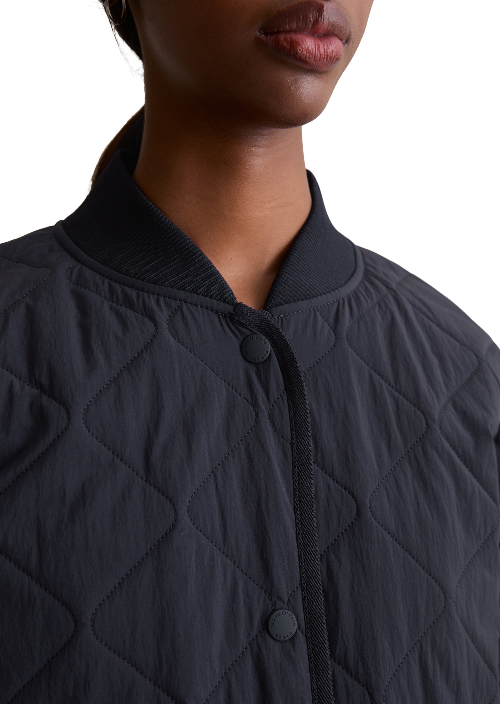 Marc O'Polo DENIM Steppjacke »regular fit aus recyceltem Nylon«