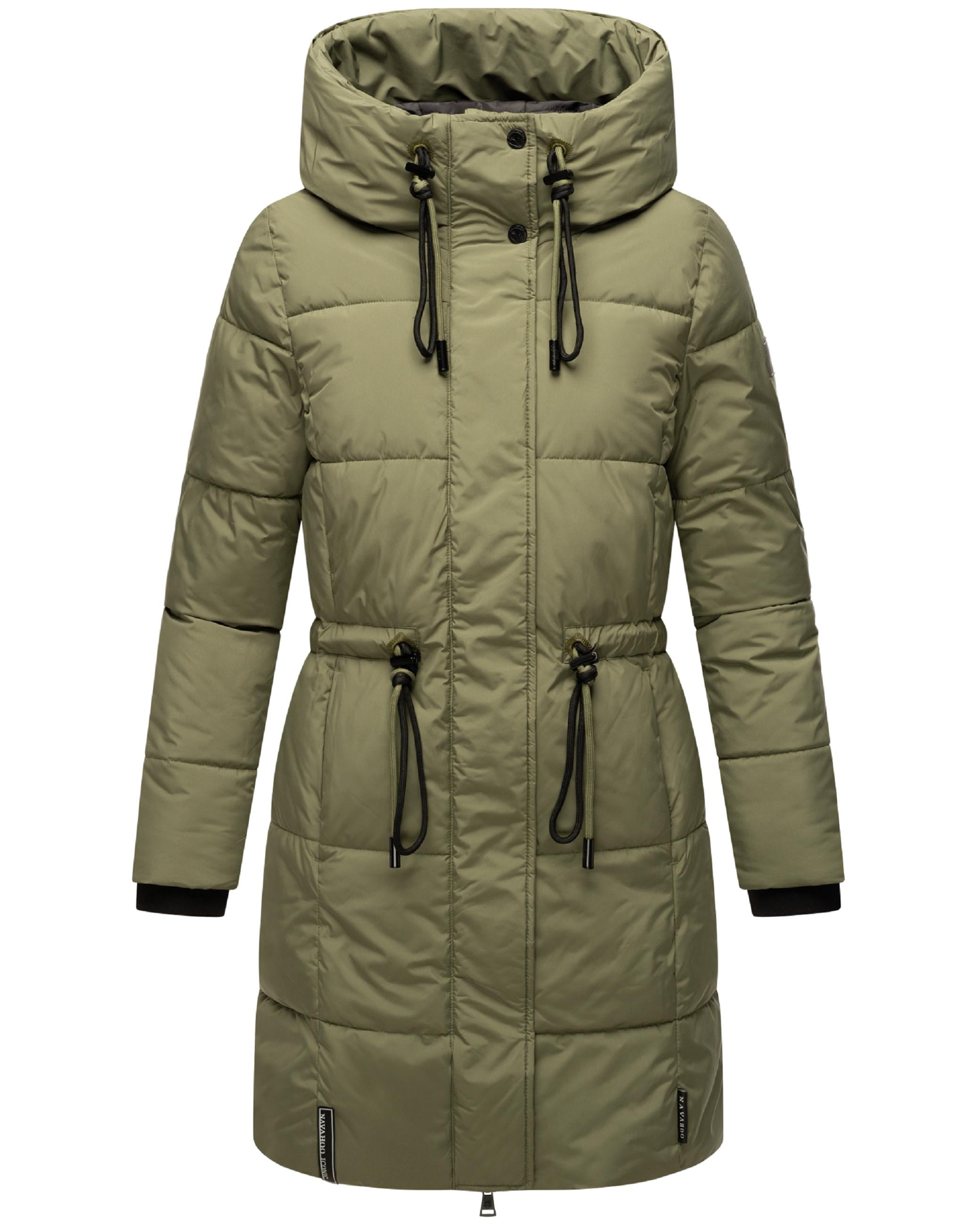 Navahoo Steppmantel »Steppmantel Zuckertatze XIV«, Stylischer Winterparka mit verstellbarer Kapuze