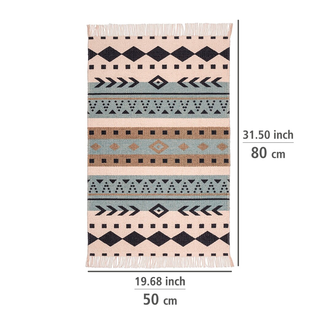 WENKO Badematte »Bere«, Höhe 7 mm