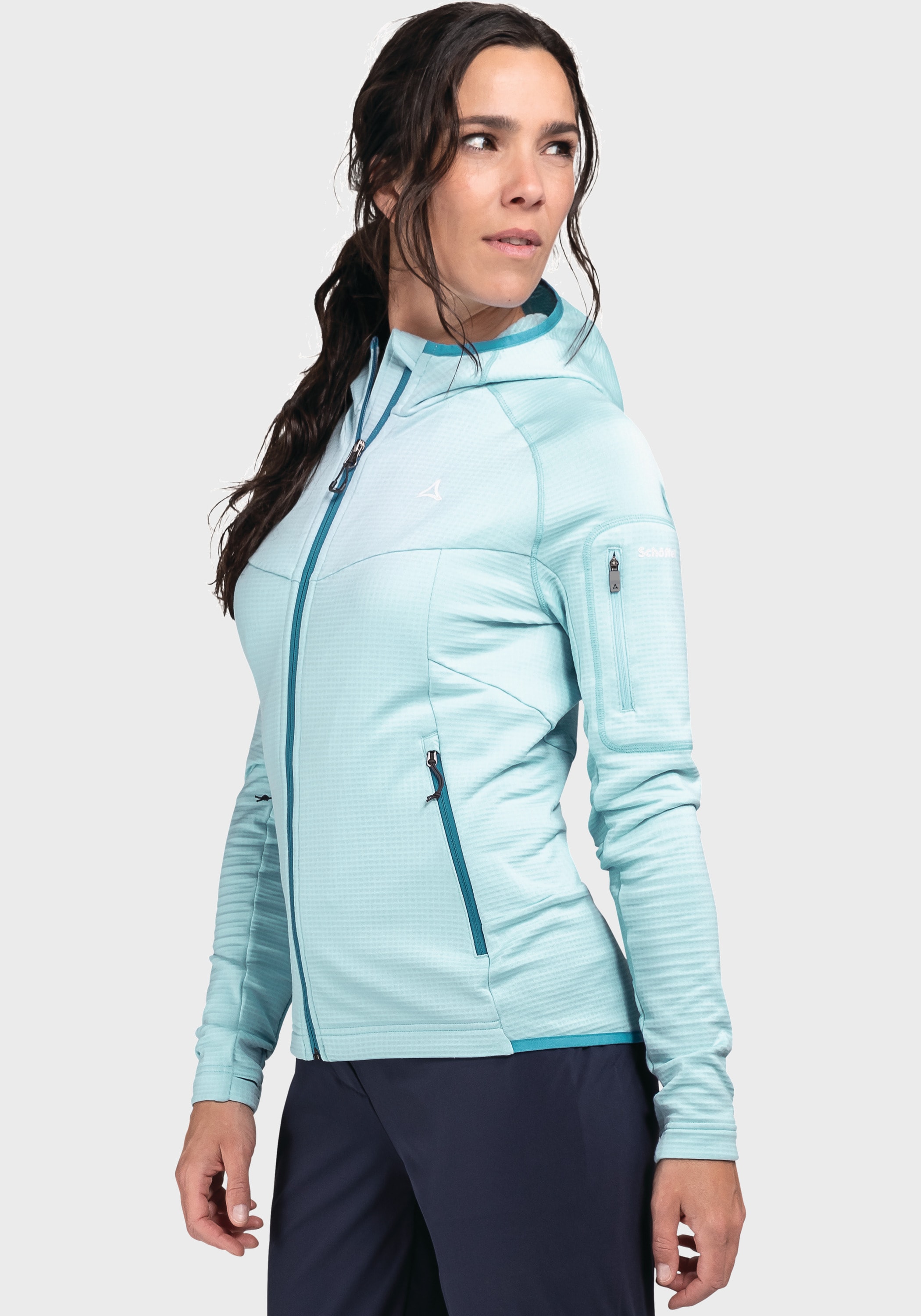 Schöffel Fleecejacke »Fleece Hoody Hydalen L«, mit Kapuze