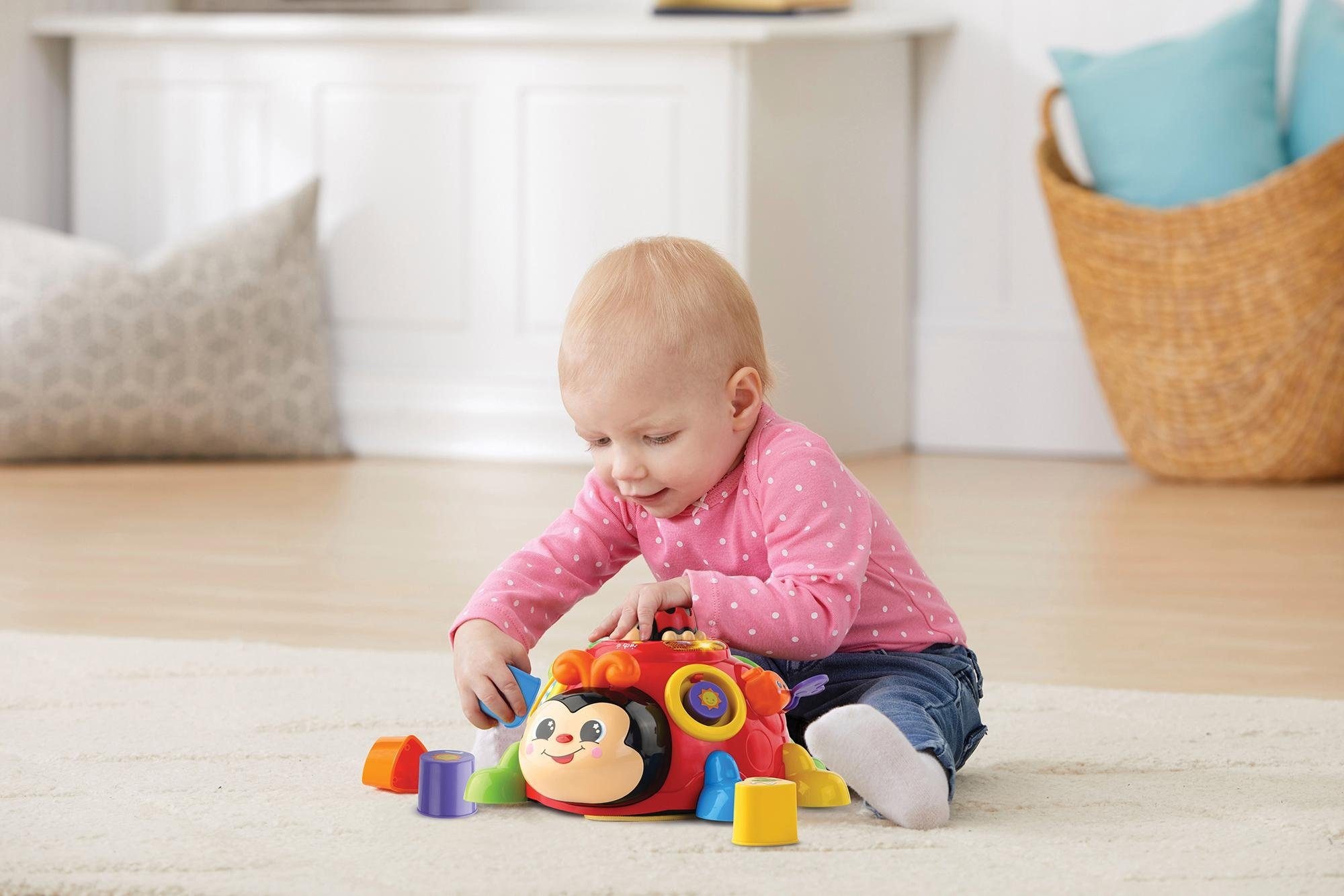 Vtech® Lernspielzeug »VTechBaby, Fröhlicher Lernkäfer«, mit Licht & Sound