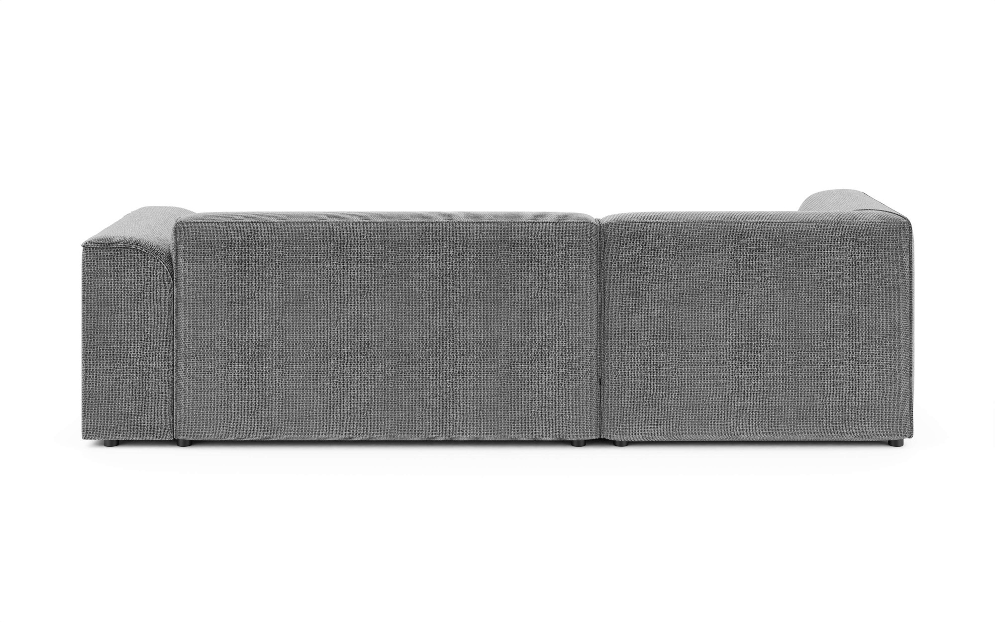 INOSIGN Ecksofa »MERID L-Form (257 cm), zeitlos & stilvolles Design,«, Aufwendig gepolstert, in Cord, Chenille und Struktur