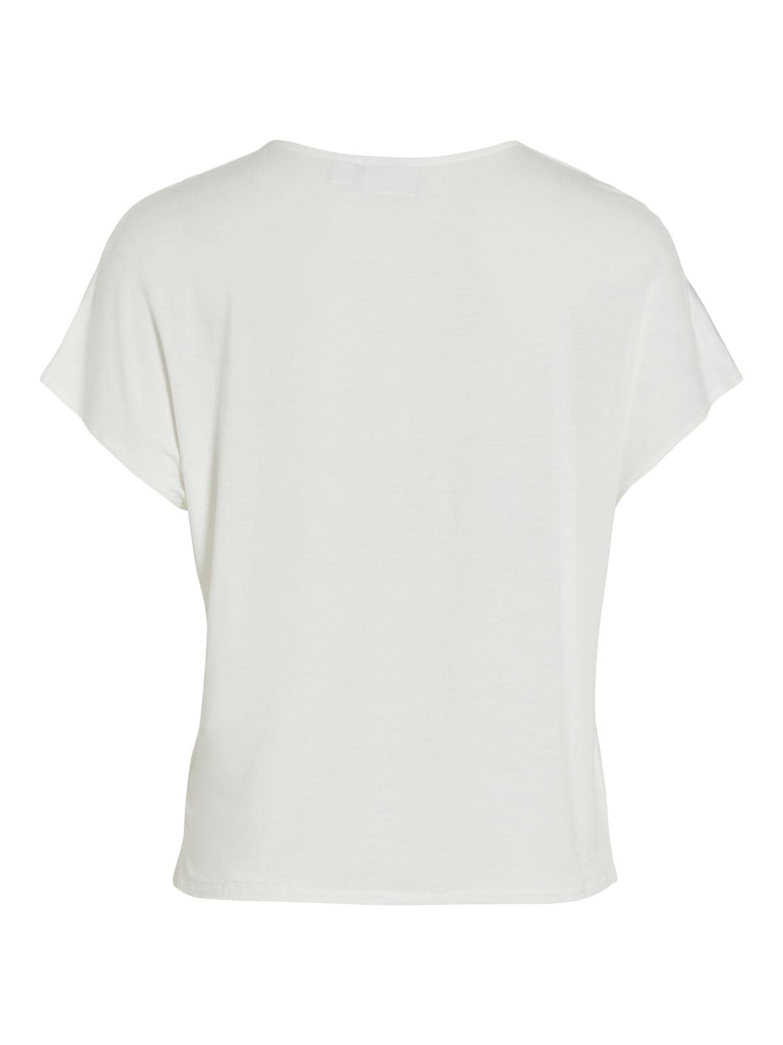 Vila V-Shirt »VIELLETTE V-NECK S/S SATIN TOP - NOOS«