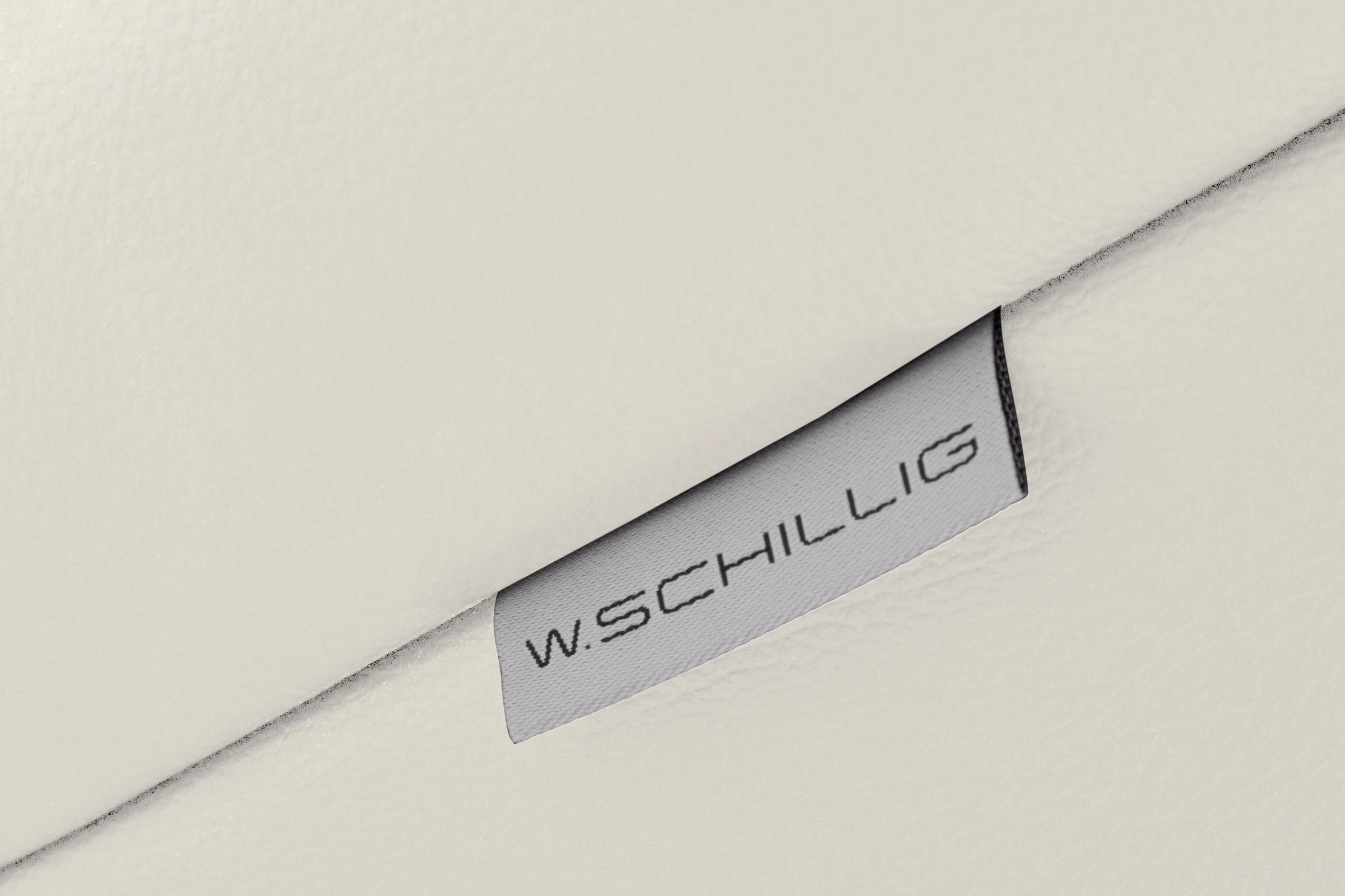 W.SCHILLIG 2-Sitzer »finn«, German Design Award 2016, Fußgestell Chrom glänzend, Breite 230 cm