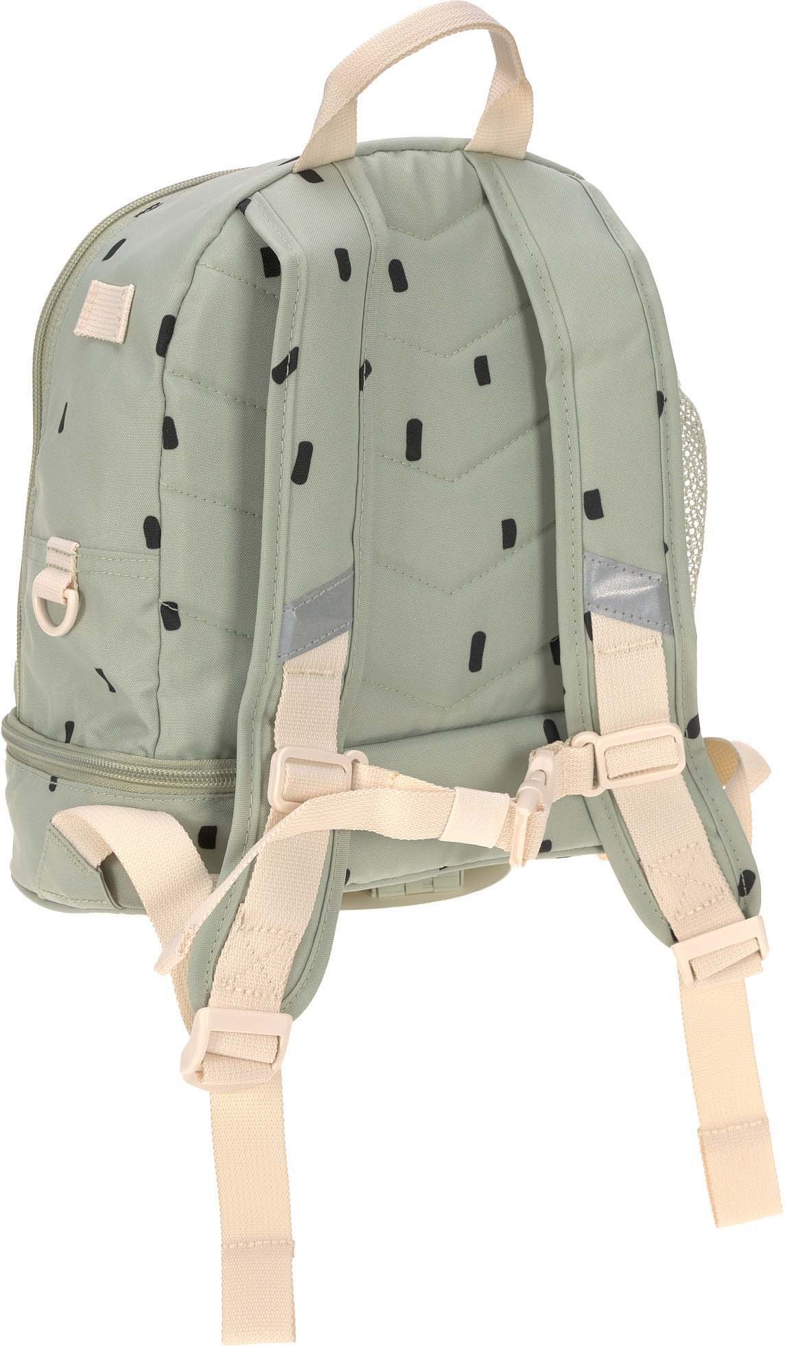 LÄSSIG Kinderrucksack »Happy Prints, Mini Backpack, Light Olive«