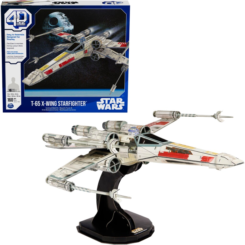 Spin Master 3D-Puzzle »4D Build - Star Wars - X-Wing Raumschiff«