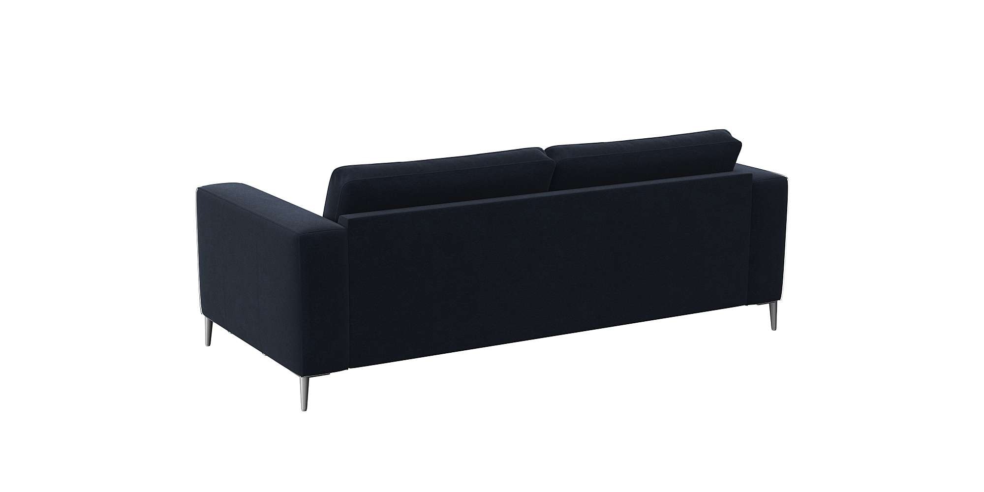FLEXLUX 2,5-Sitzer »Fiore, super Sitzkomfort durch Kaltschaum im Sitz,«, breite Armlehnen, Füße Alu