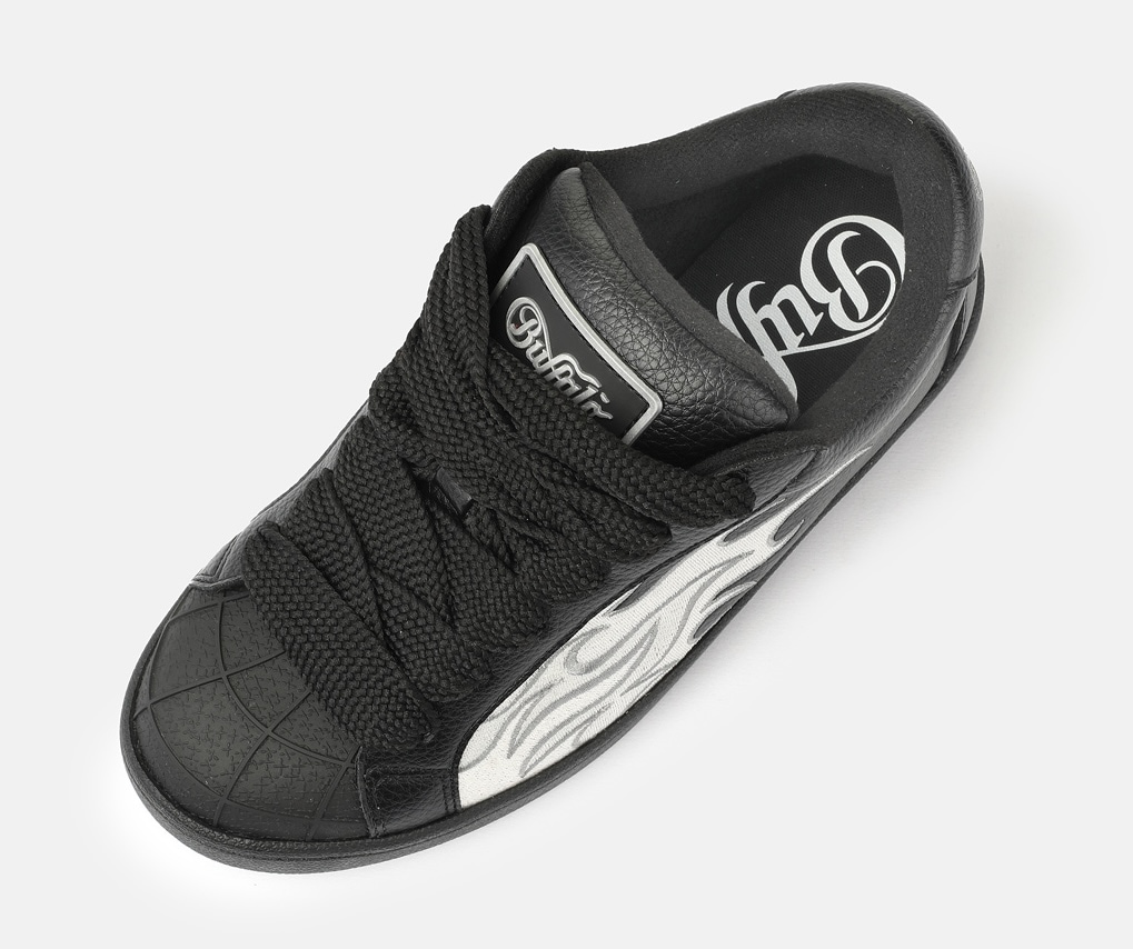 Buffalo Sneaker »LIBERTY«  , Freizeitschuh, Schnürschuh, Halbschuh mit trendigem Flammenmotiv