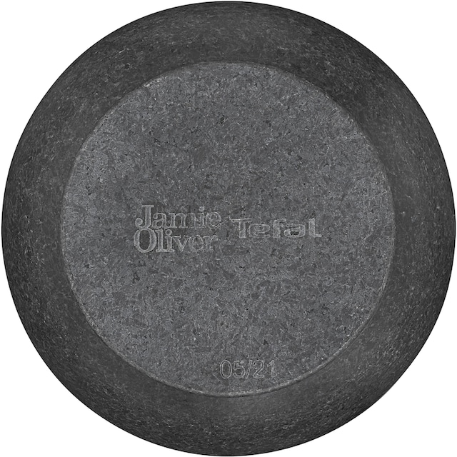 Tefal Mörser »Jamie Oliver by Tefal«, (2 tlg.), einfache Reinigung, robust,  für nasse und trockene Zutaten, Granit mit 3 Jahren XXL Garantie