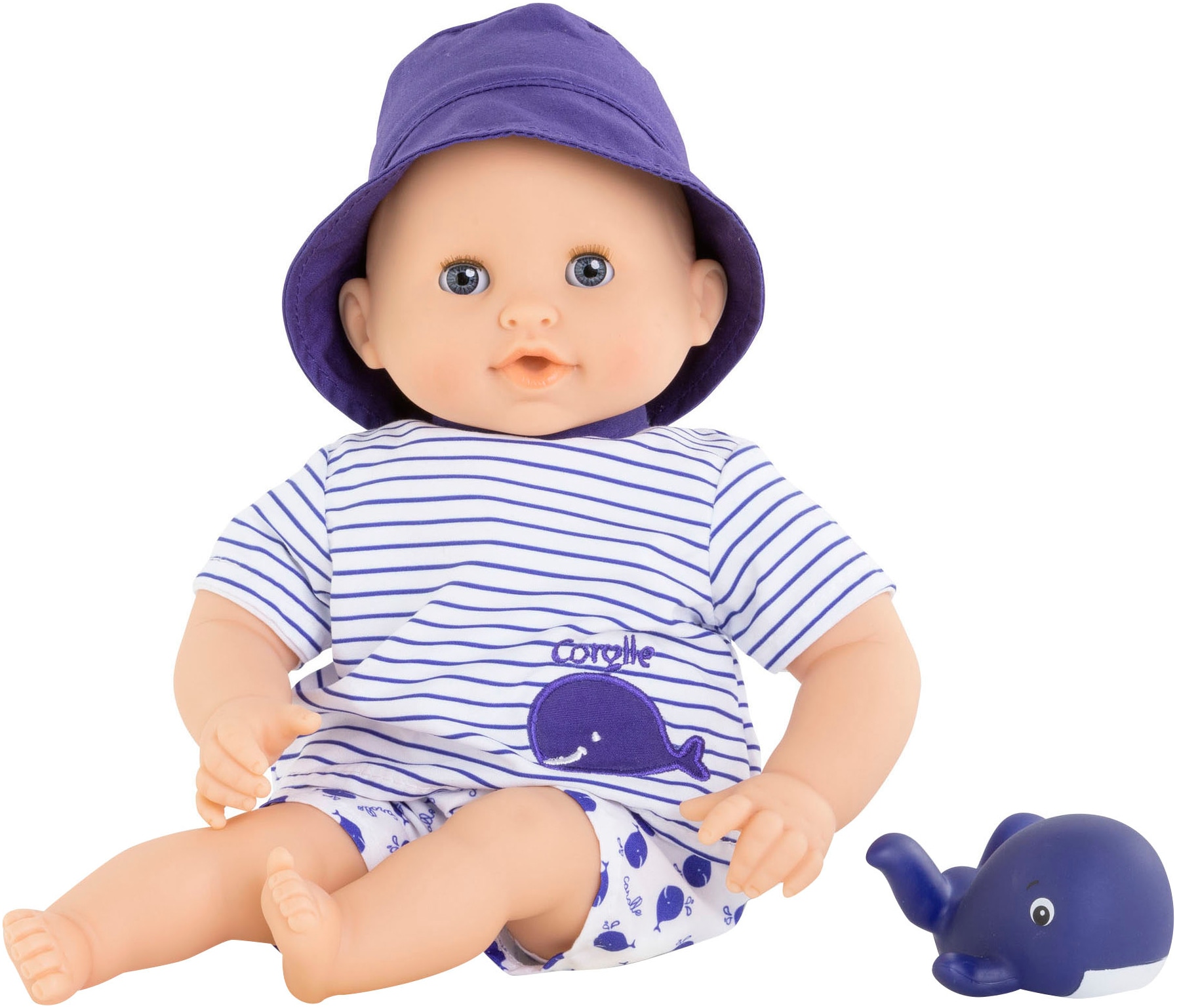 Corolle® Babypuppe »Badejunge Marin«, mit Vanilleduft