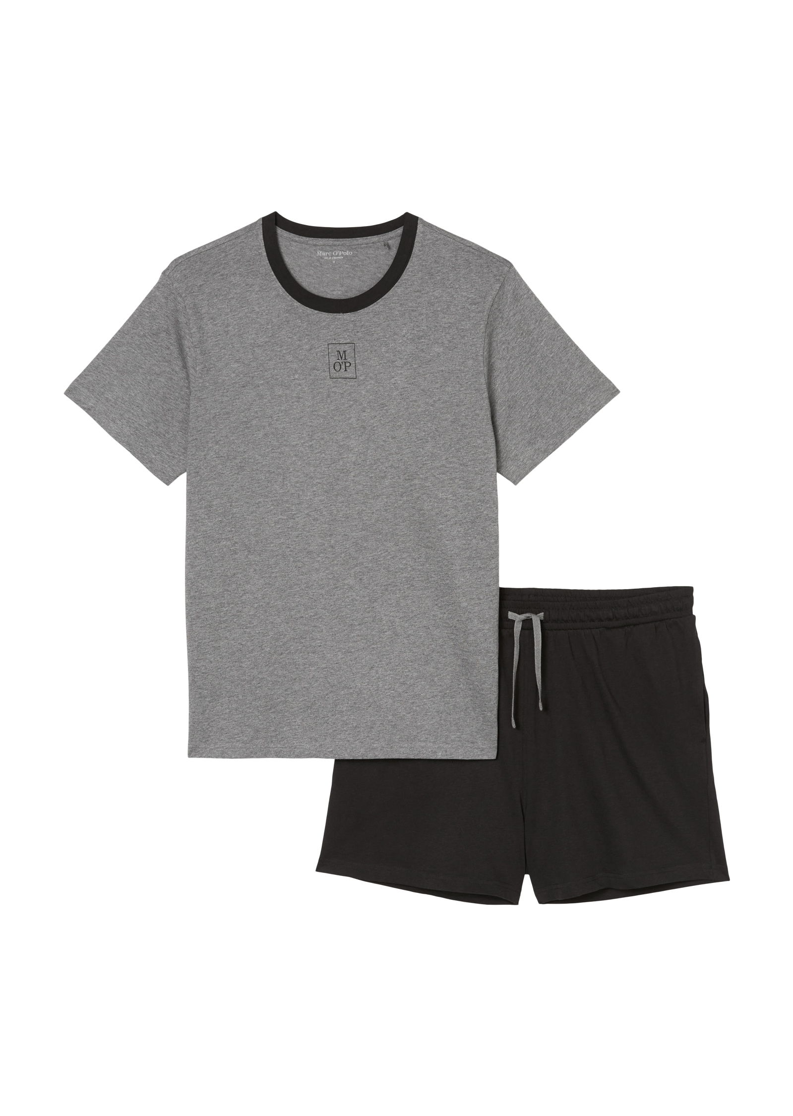 Marc O'Polo Shorty »Mix N Match Cotton« 2 tlg. Baumwolle, Jersey-Qualität, bequem, Kurzarm