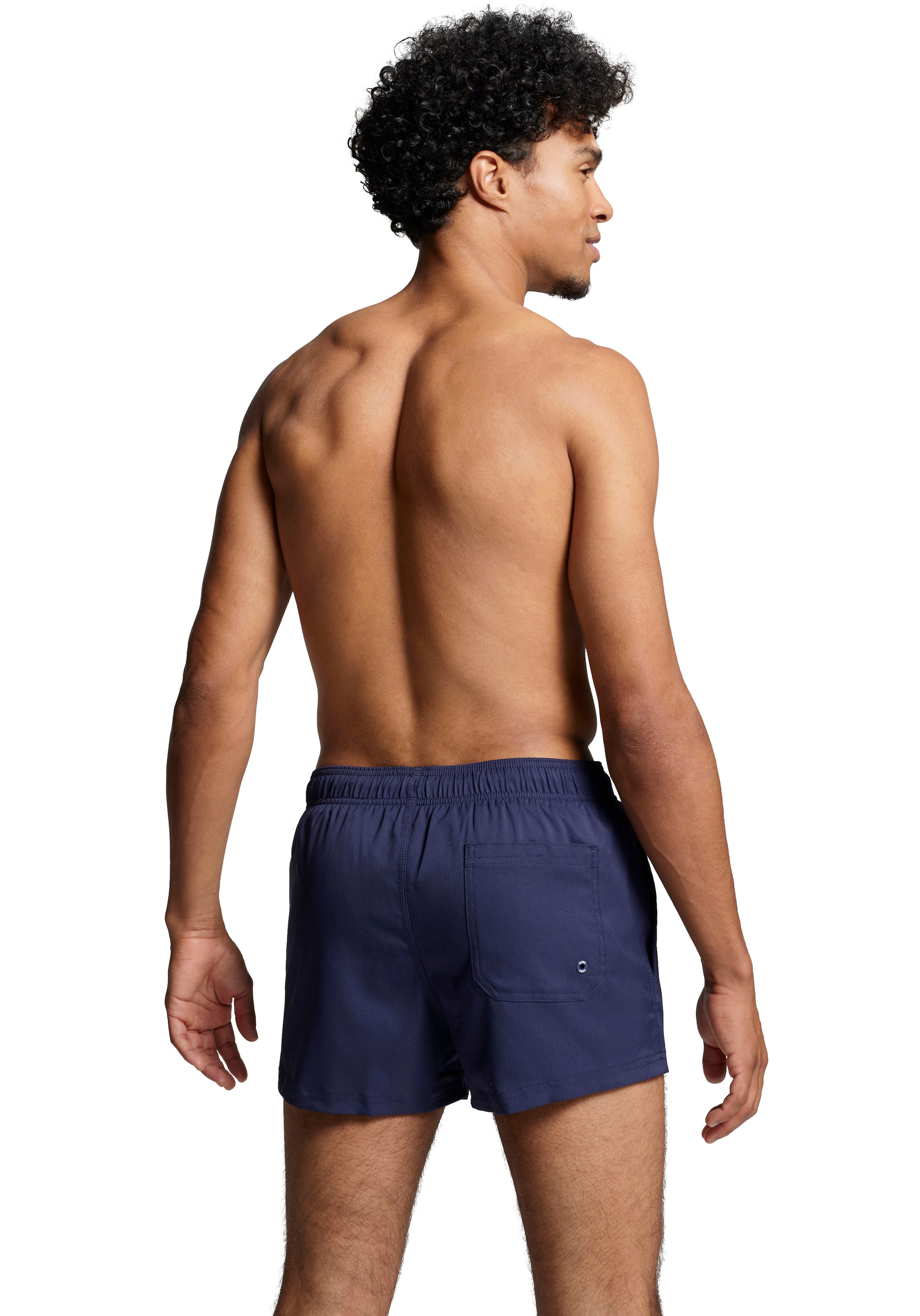 PUMA Badeshorts »PUMA SWIM MEN SHORT LENGTH SWIM SHORTS« mit seitlichen Eingriff-Taschen,   Gesäßtasche mit Klettverschluss