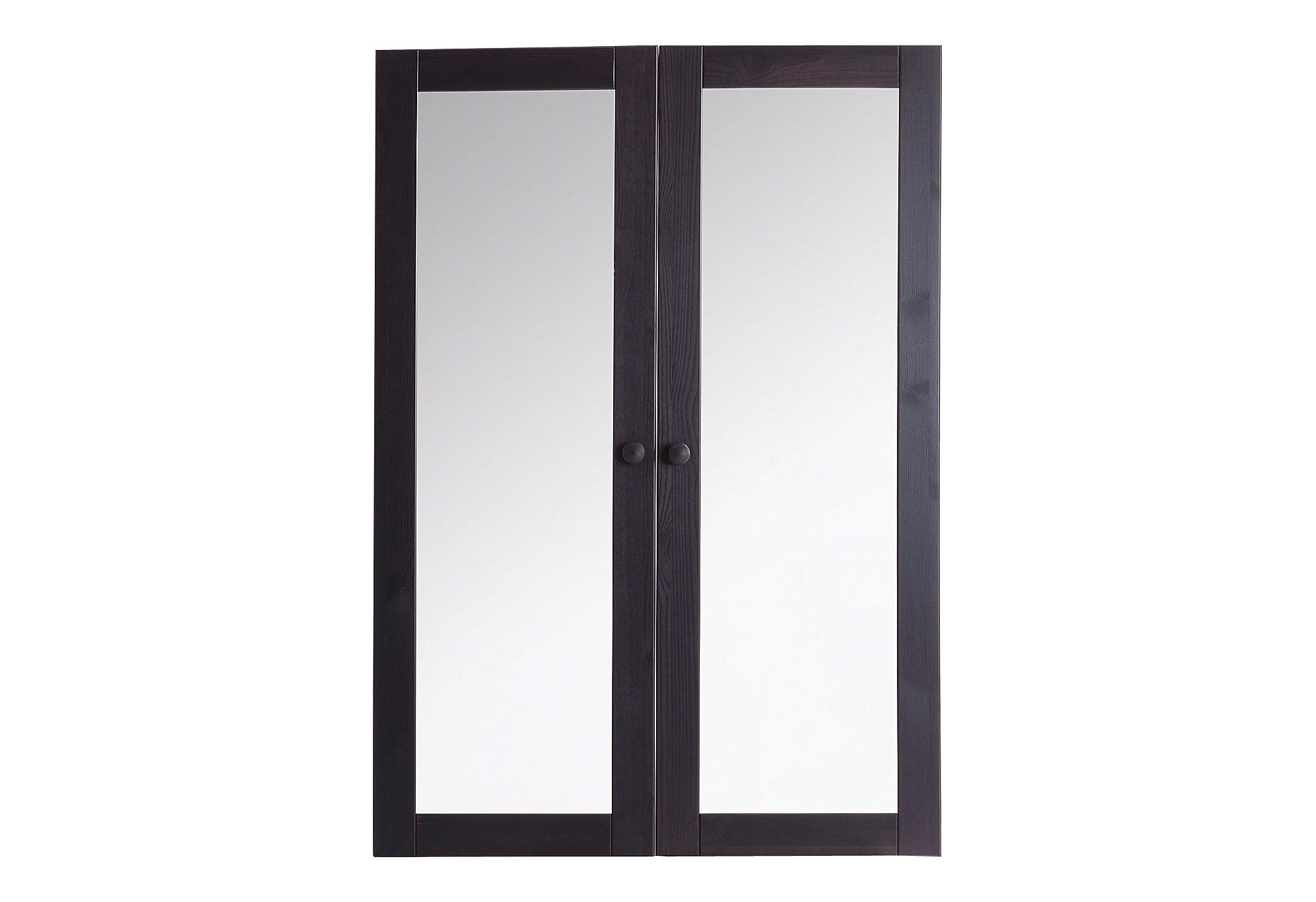 OTTO home Schranktür »Bergen« Glastüren, im 2-teiligen Set, Rahmen aus massivem Kiefernholz