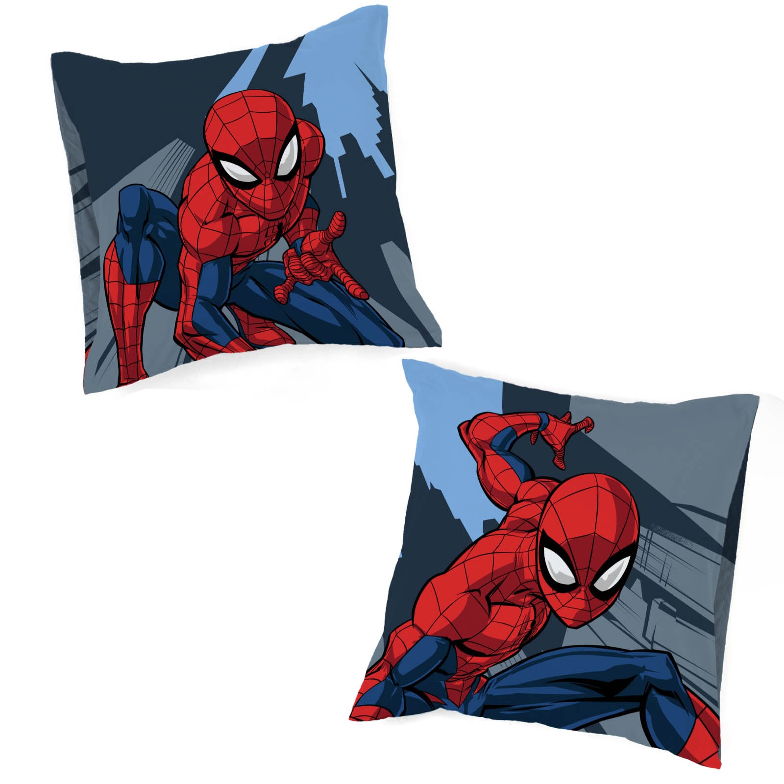 MARVEL Kinderbettwäsche »Marvel Spiderman Bettbezug-Set 135x200 cm + Kissenbezug 80x80 cm« 2 tlg. 100 % Baumwolle, maschinenwaschbar, wendbar