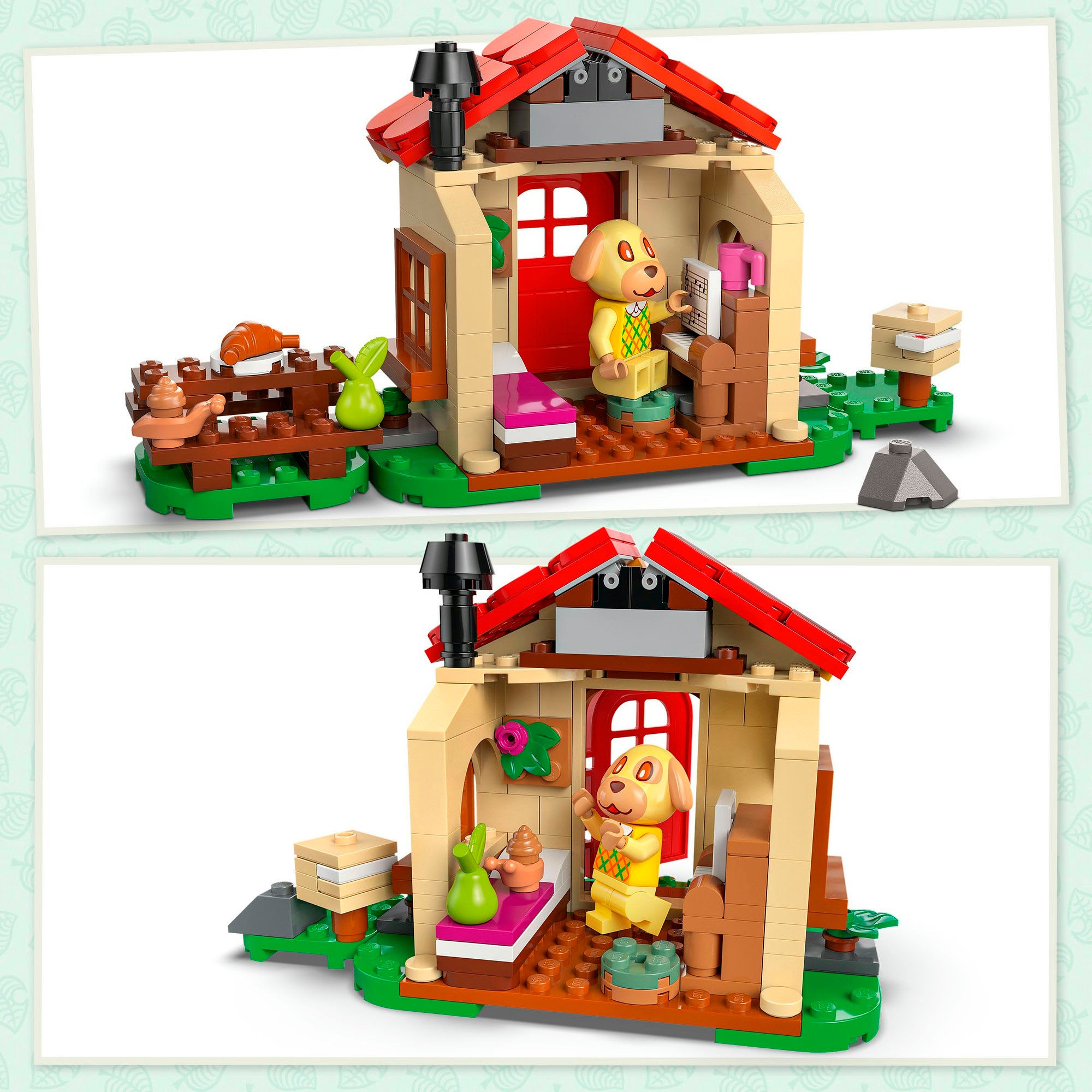 LEGO® Konstruktionsspielsteine »Bienchens gemütliches Haus (77058), LEGO Animal Crossing« Made in Europe
