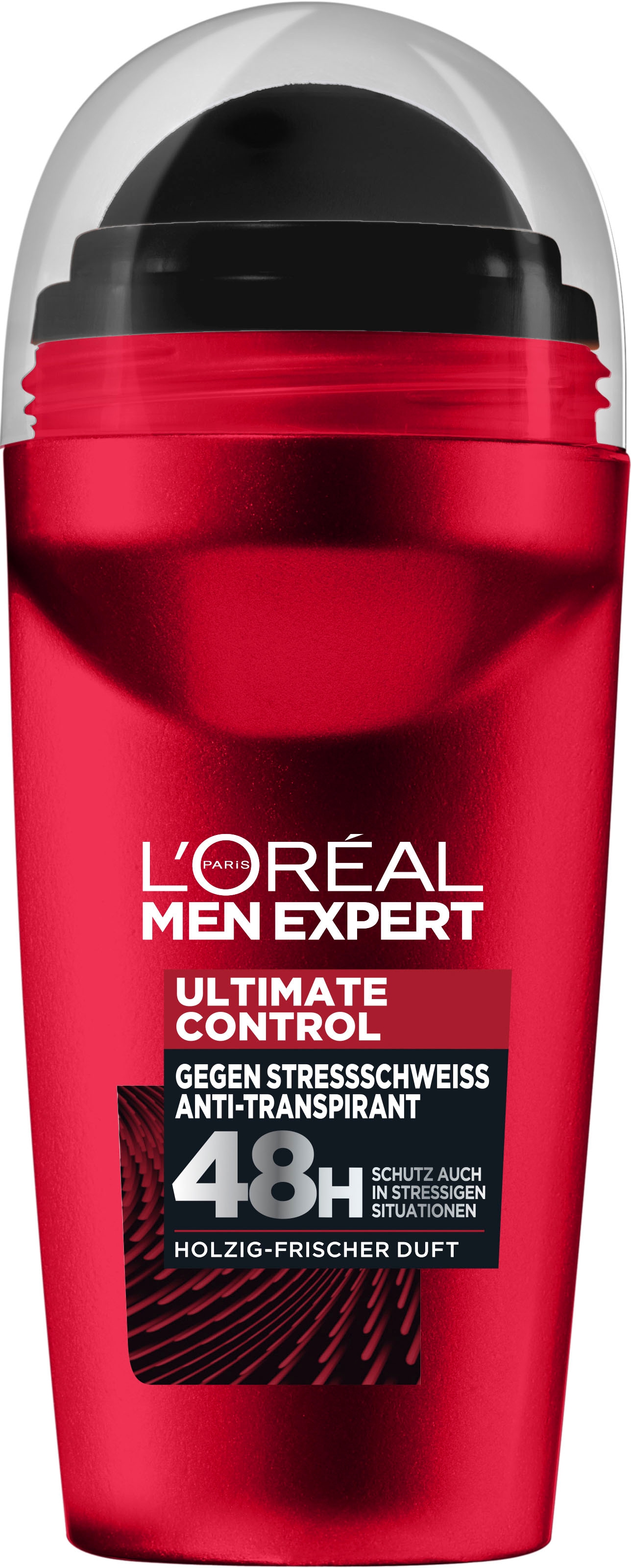 L'ORÉAL PARIS MEN EXPERT Deo-Roller »Deo Roll-on Ultimate Control«, (Packung, 6 tlg.)